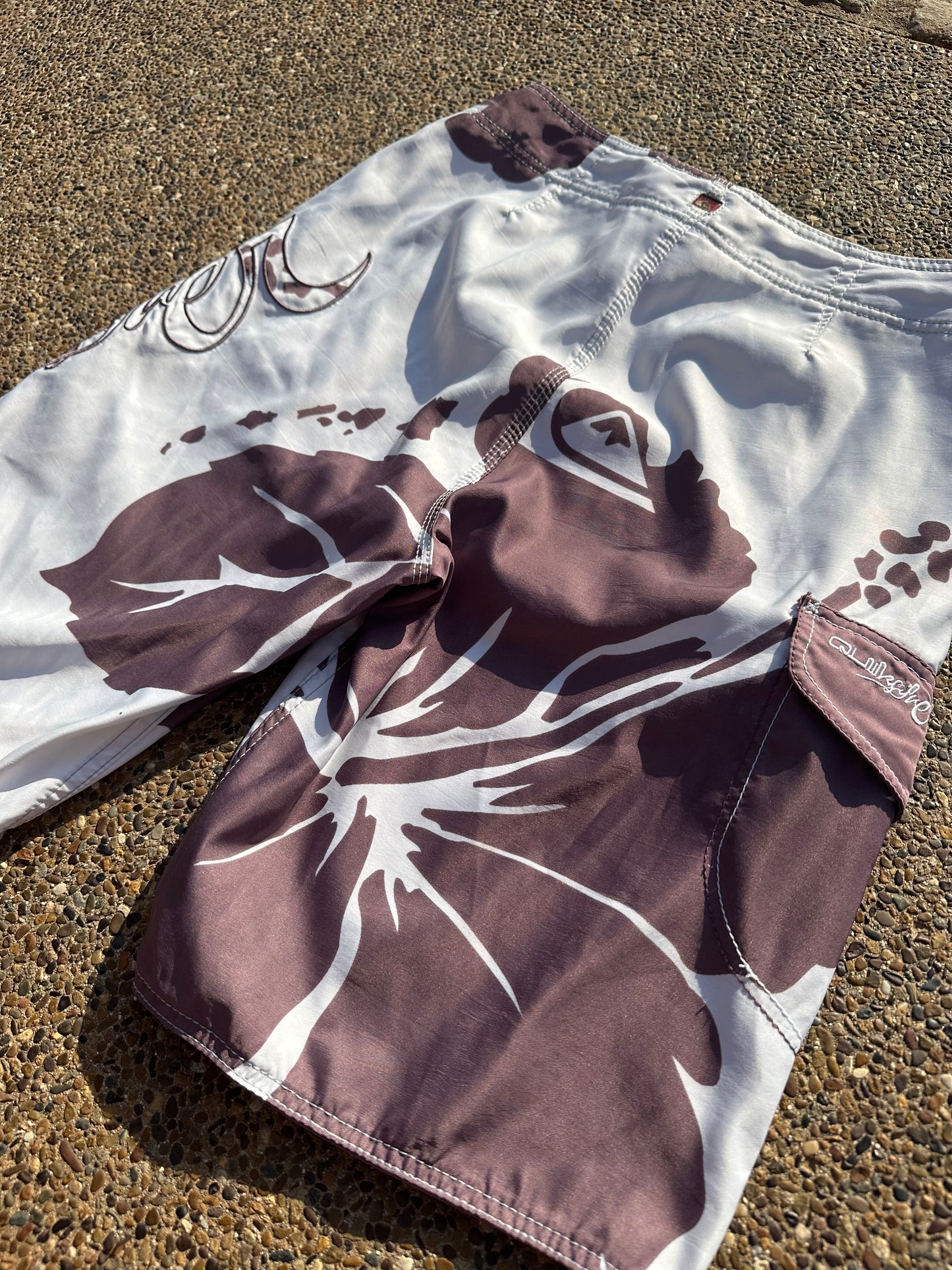 Y2K Flower Quiksilver Trunks - 30