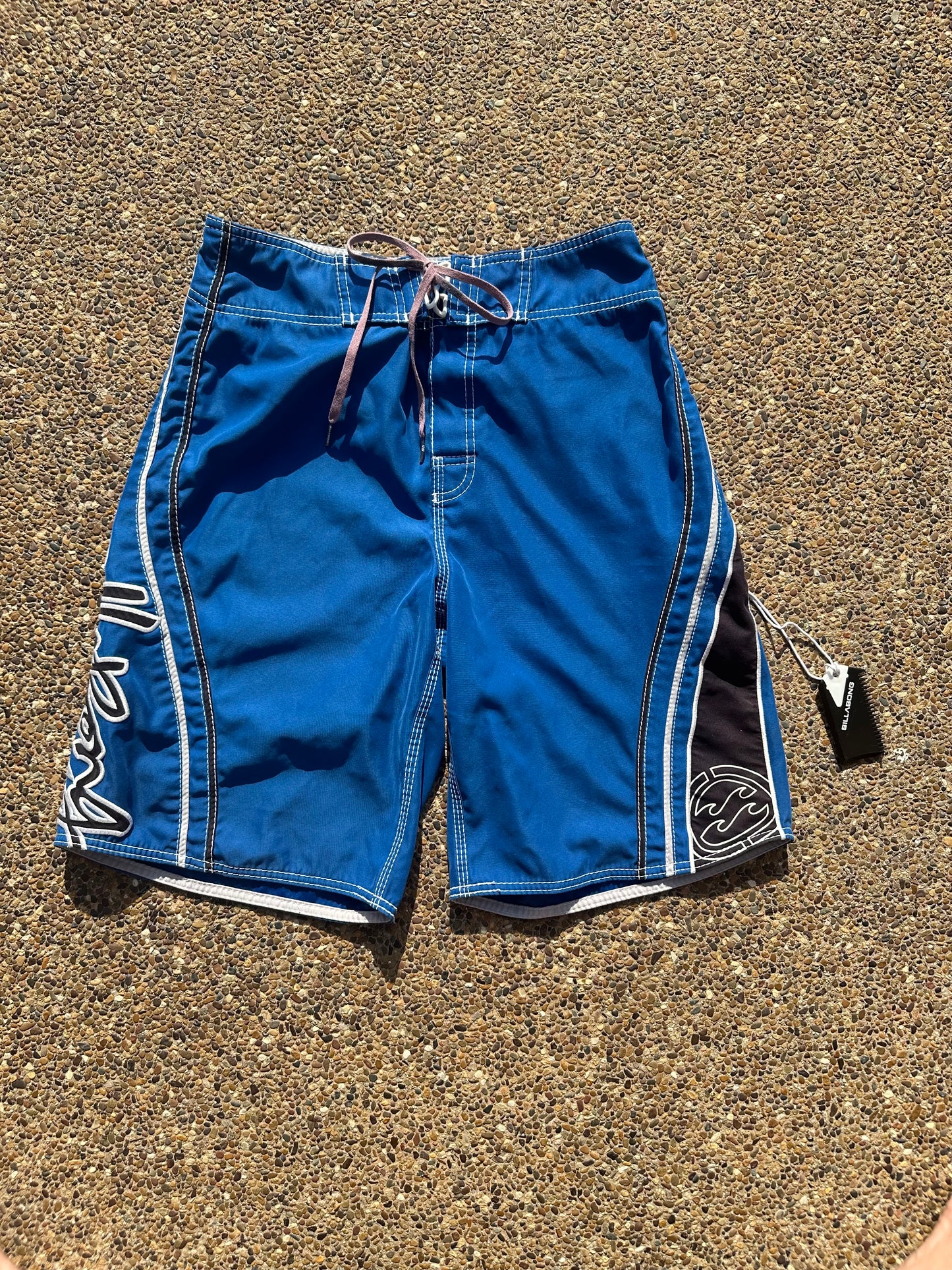 Vintage Billabong Trunks W/ Original Wax Comb/Fin Key - 29