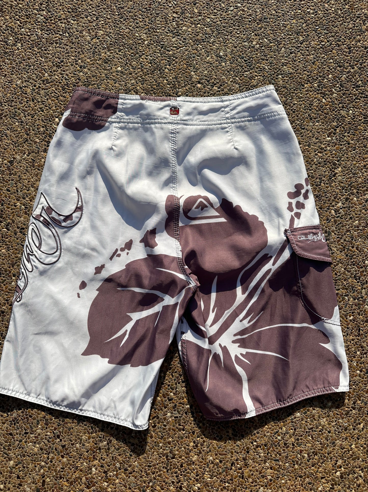 Y2K Flower Quiksilver Trunks - 30