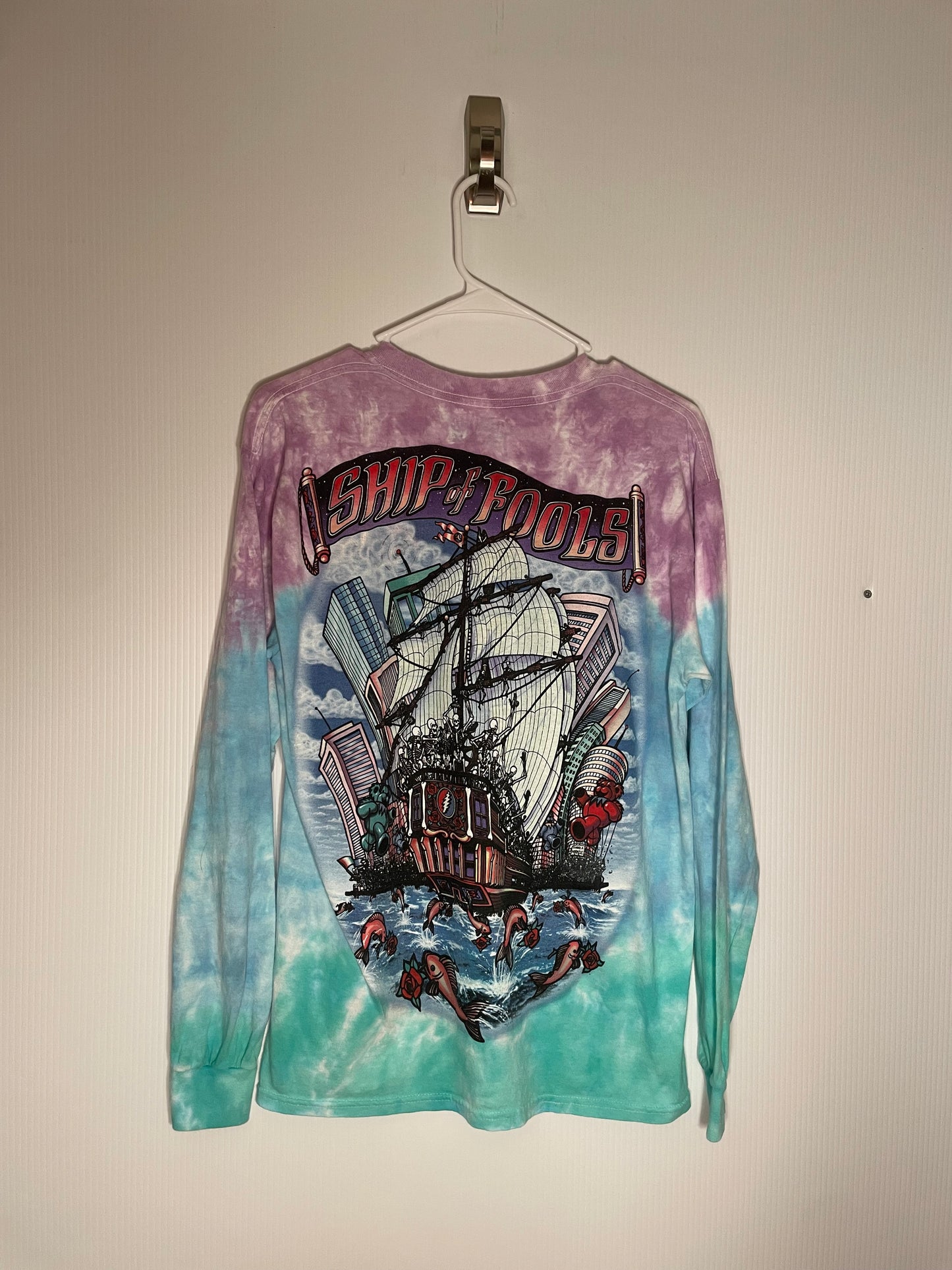 Grateful Dead Liquid Blue Modern Tye Dye Longsleeve