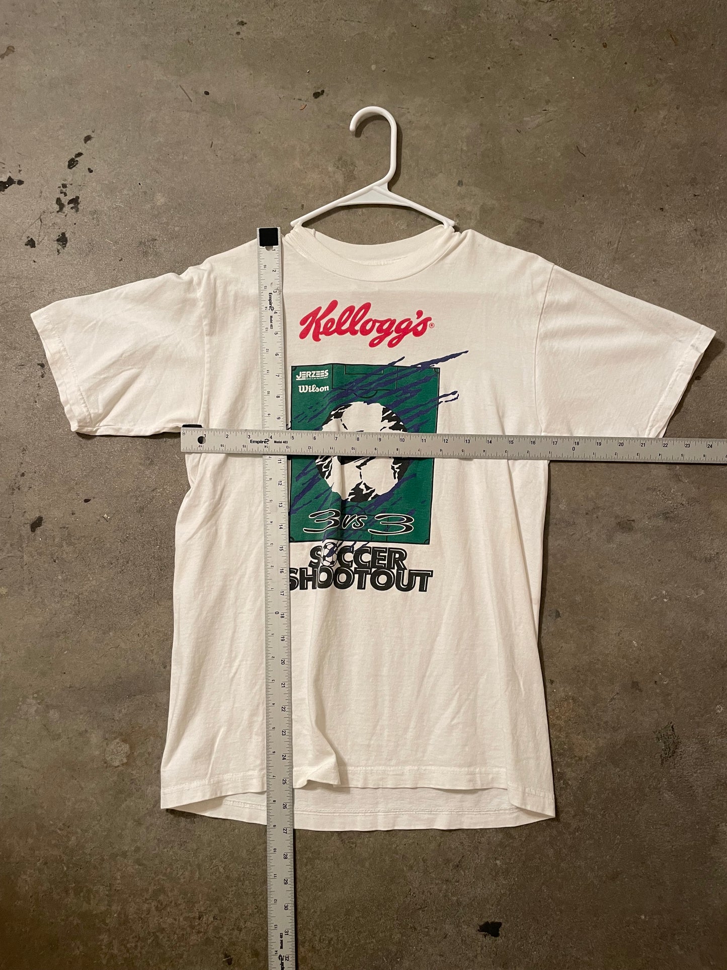 Vintage 1980’s Nike 3v3 Soccer Shootout Tee