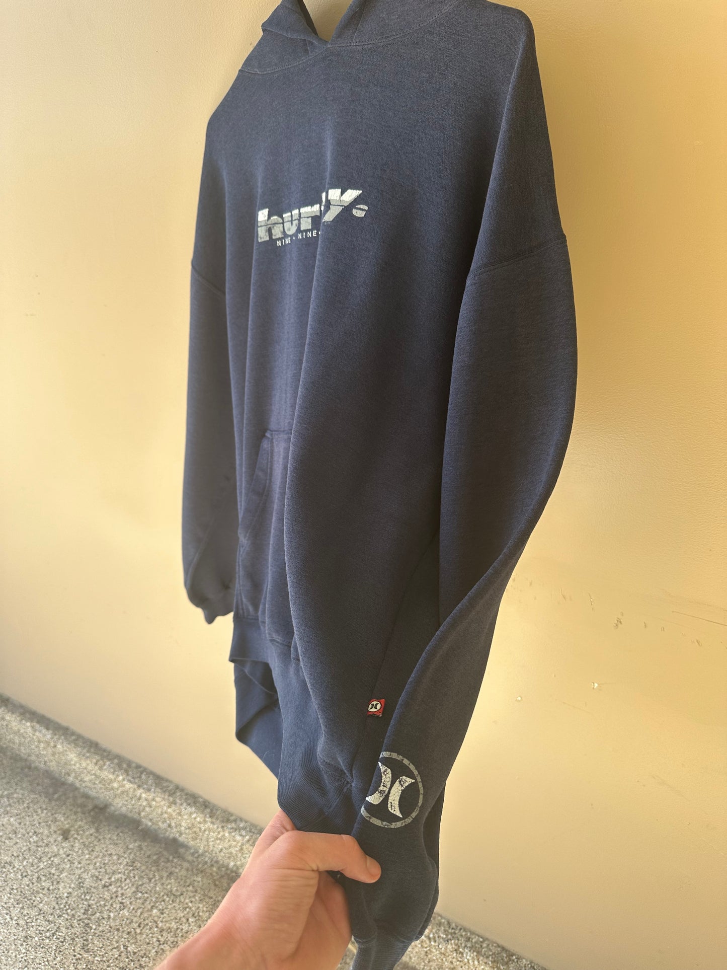 Vintage 90’s Hurley Navy Hoodie L