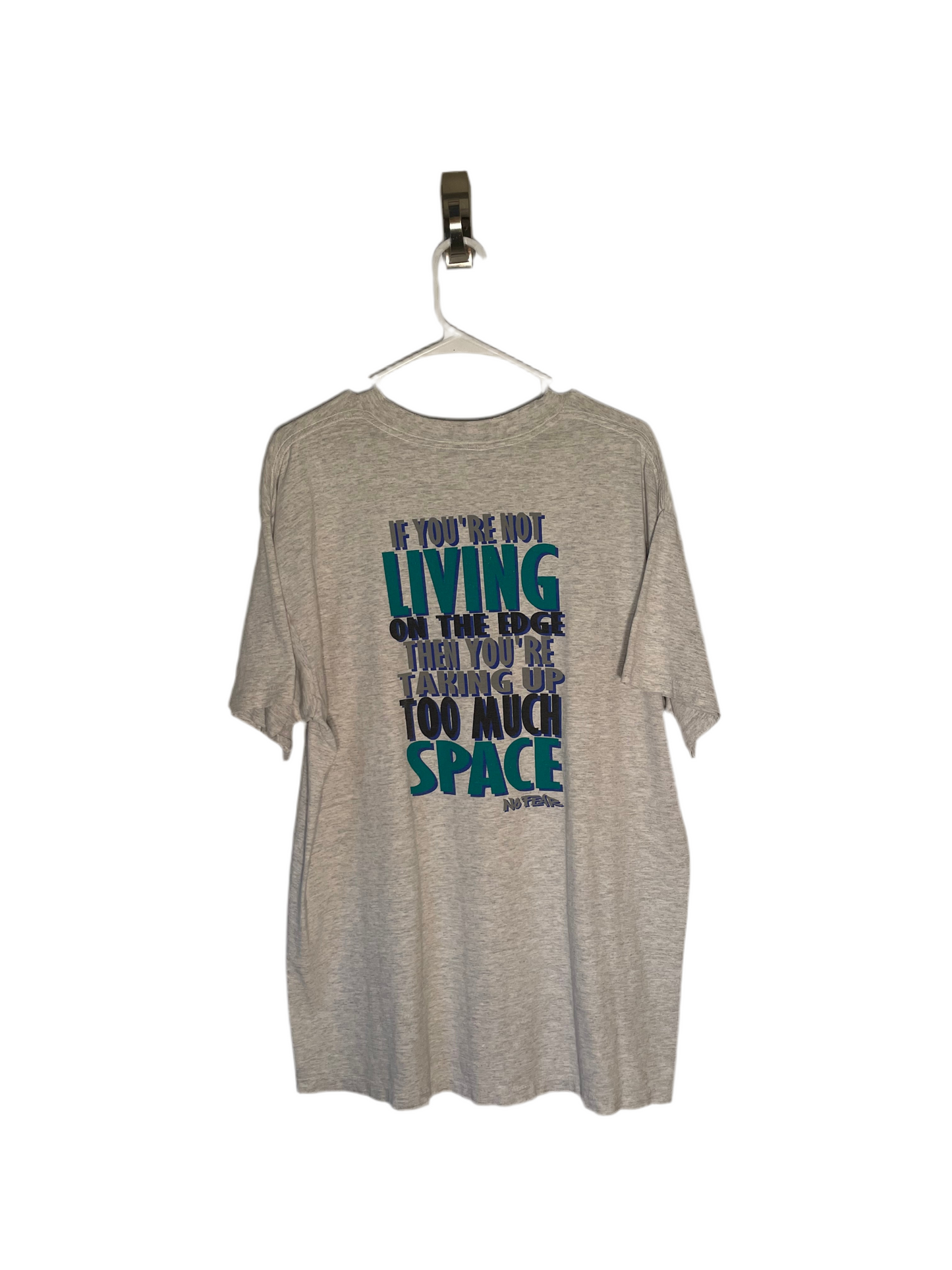Vintage No Fear “Living on the Edge” Tee