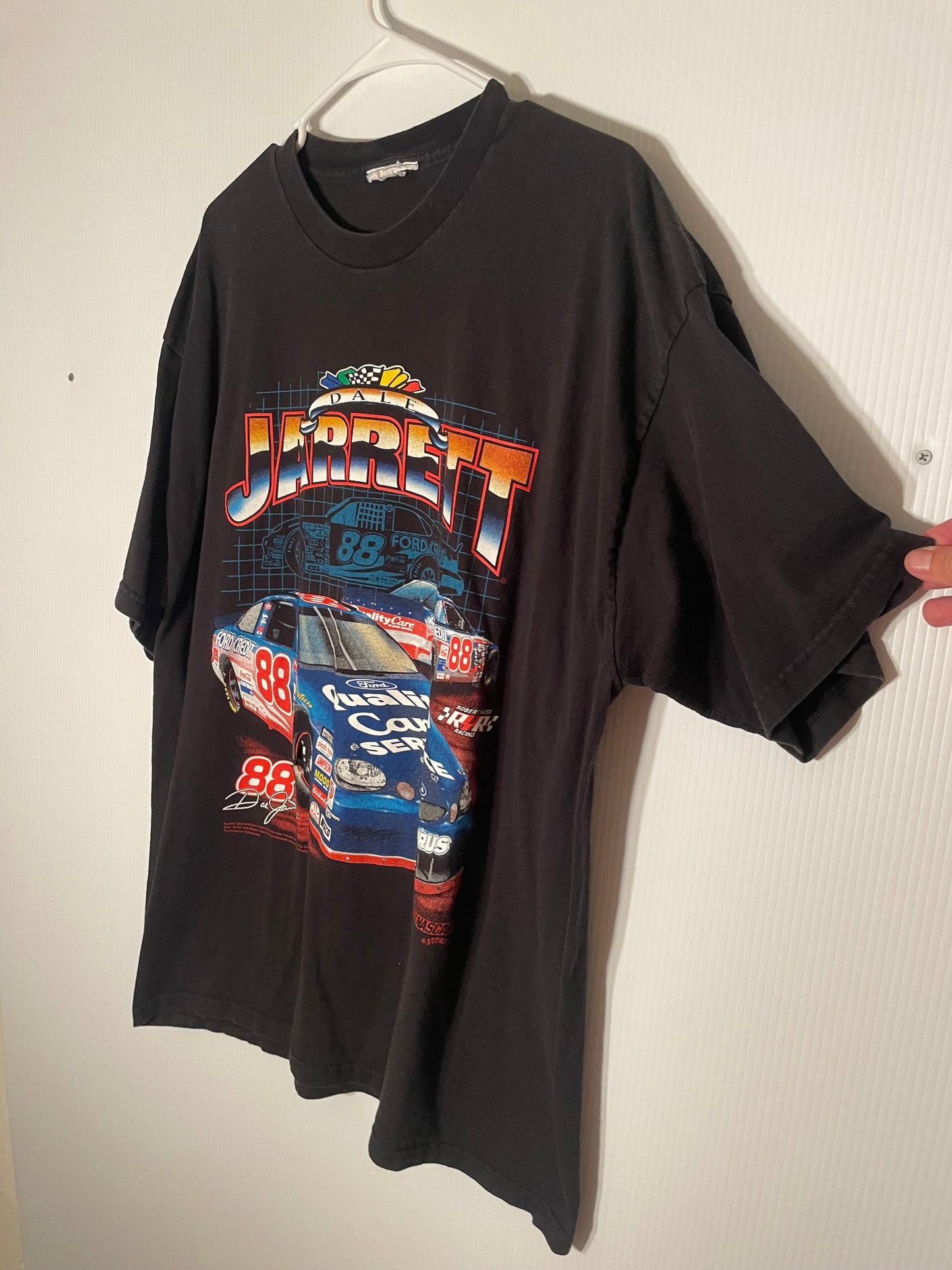 Vintage 90’s Dale Jarrett Nascar Racing Tee