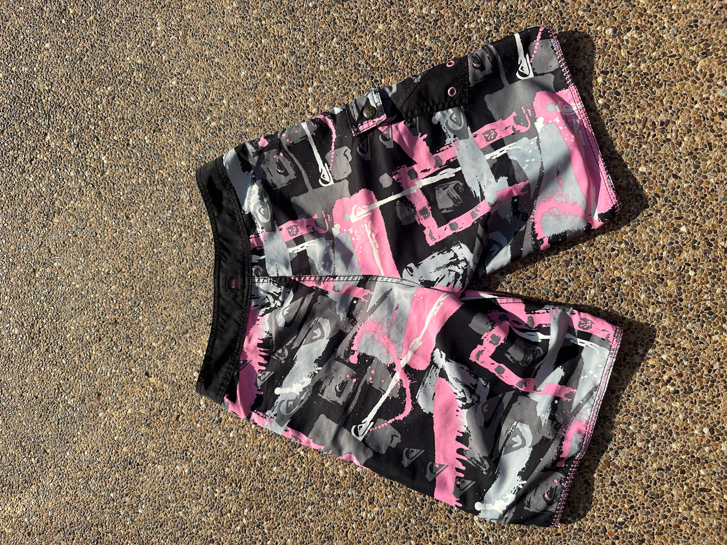 Quiksilver Pink Camo Surf Trunks - 29