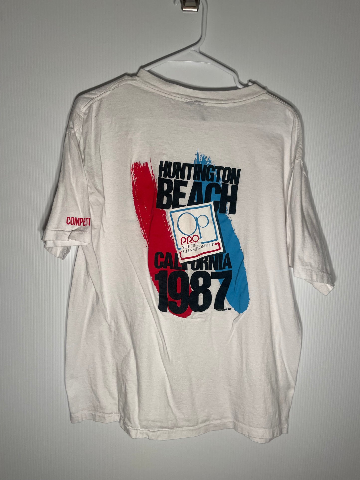 Vintage OP “Ocean Pacific” Huntington Beach “COMPETITOR” Tee