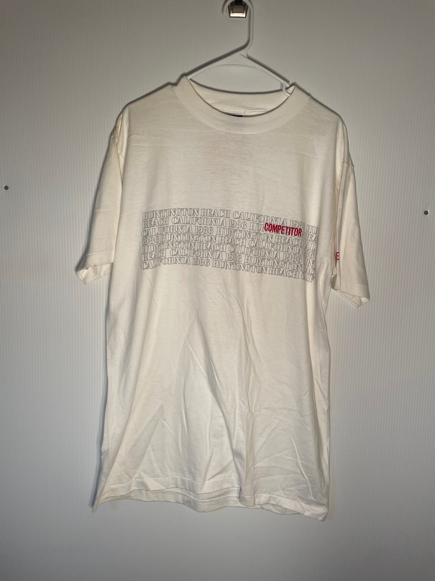Vintage OP Pro 1986 Huntington Beach Tee NWT