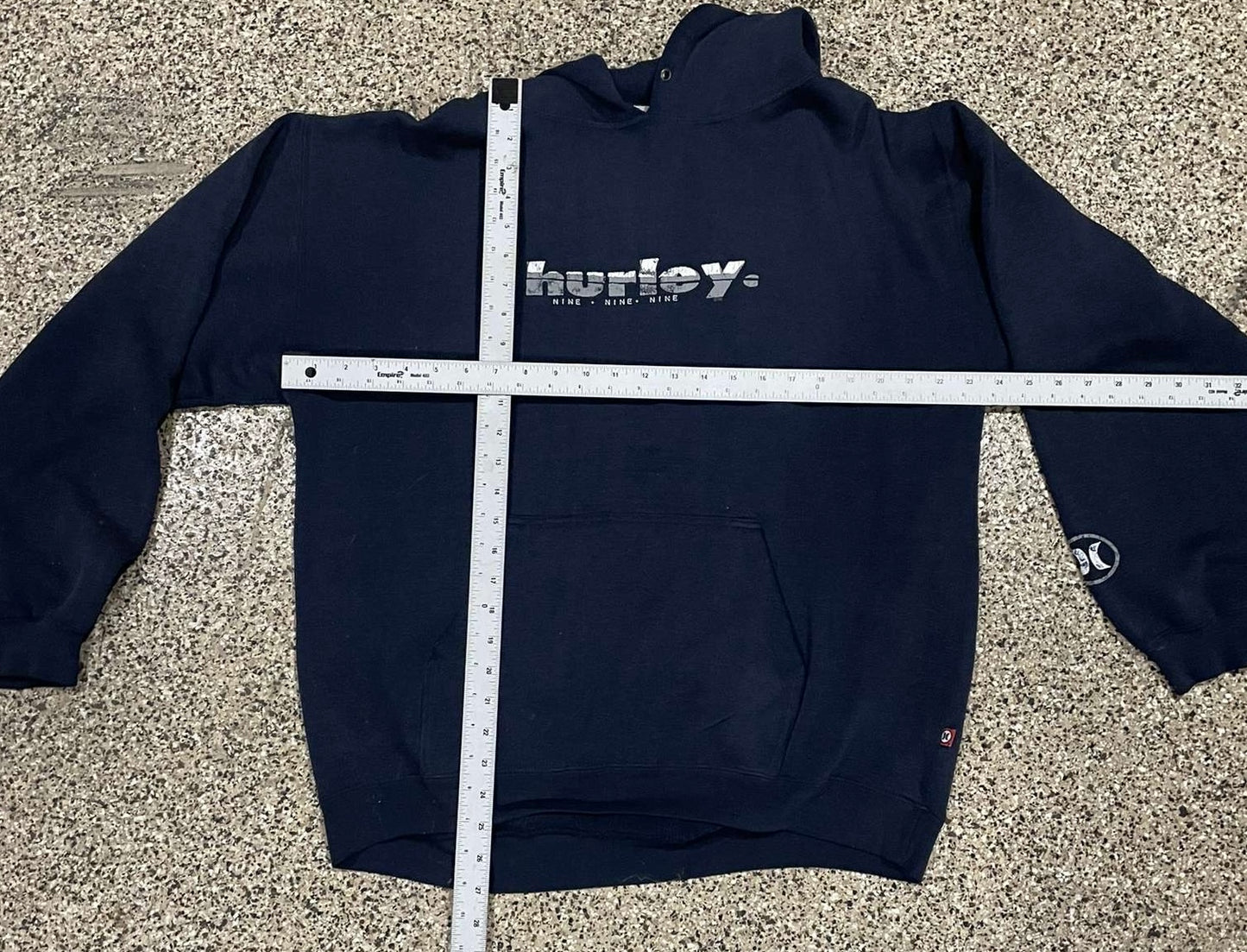 Vintage 90’s Hurley Navy Hoodie L