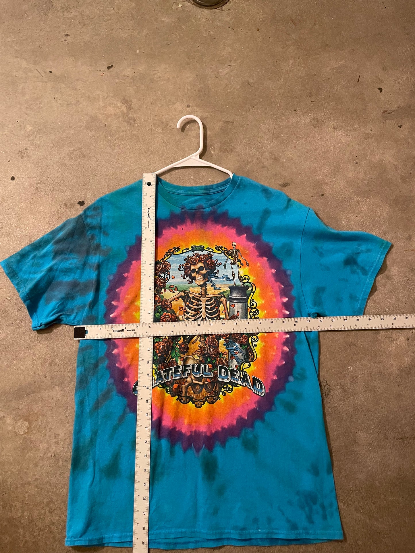 Liquid Blue Modern Grateful Dead Tye Dye Tee
