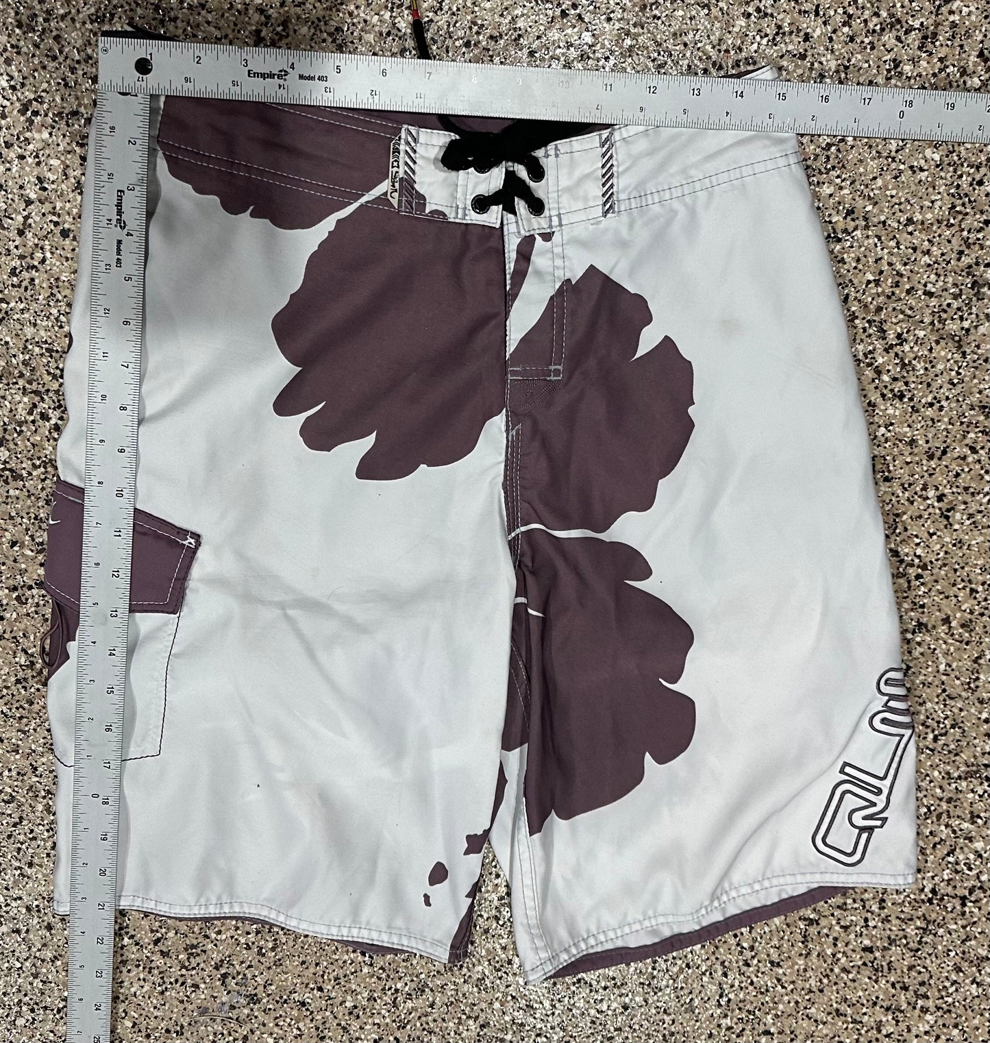 Y2K Flower Quiksilver Trunks - 30