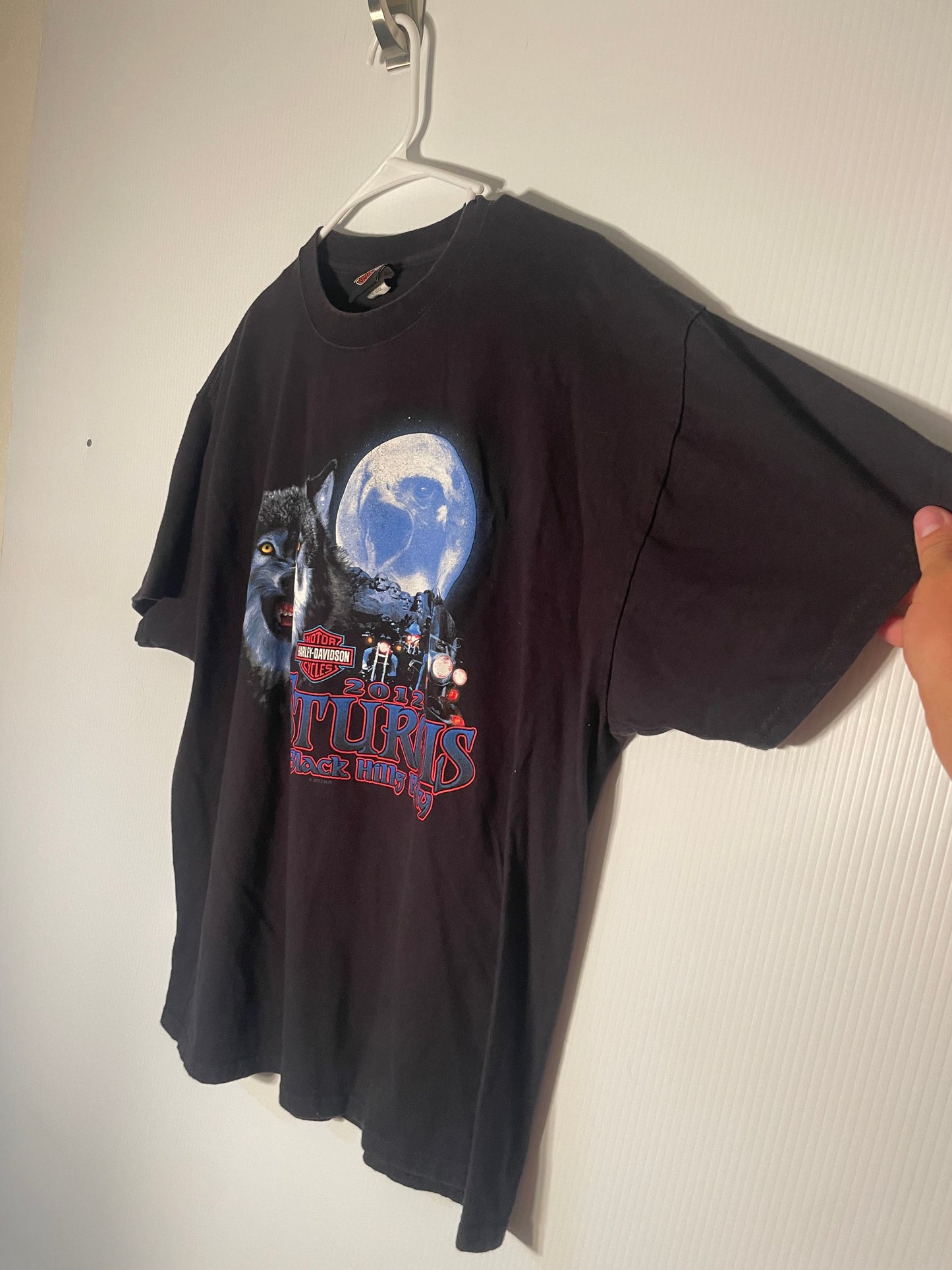 Vintage 2012 Harley Davidson Sturgis Black Hills Rally Tee