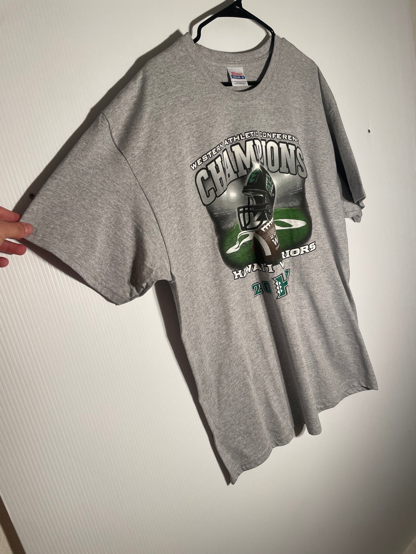 2007 XL University Of Hawaii Football Champions Tee