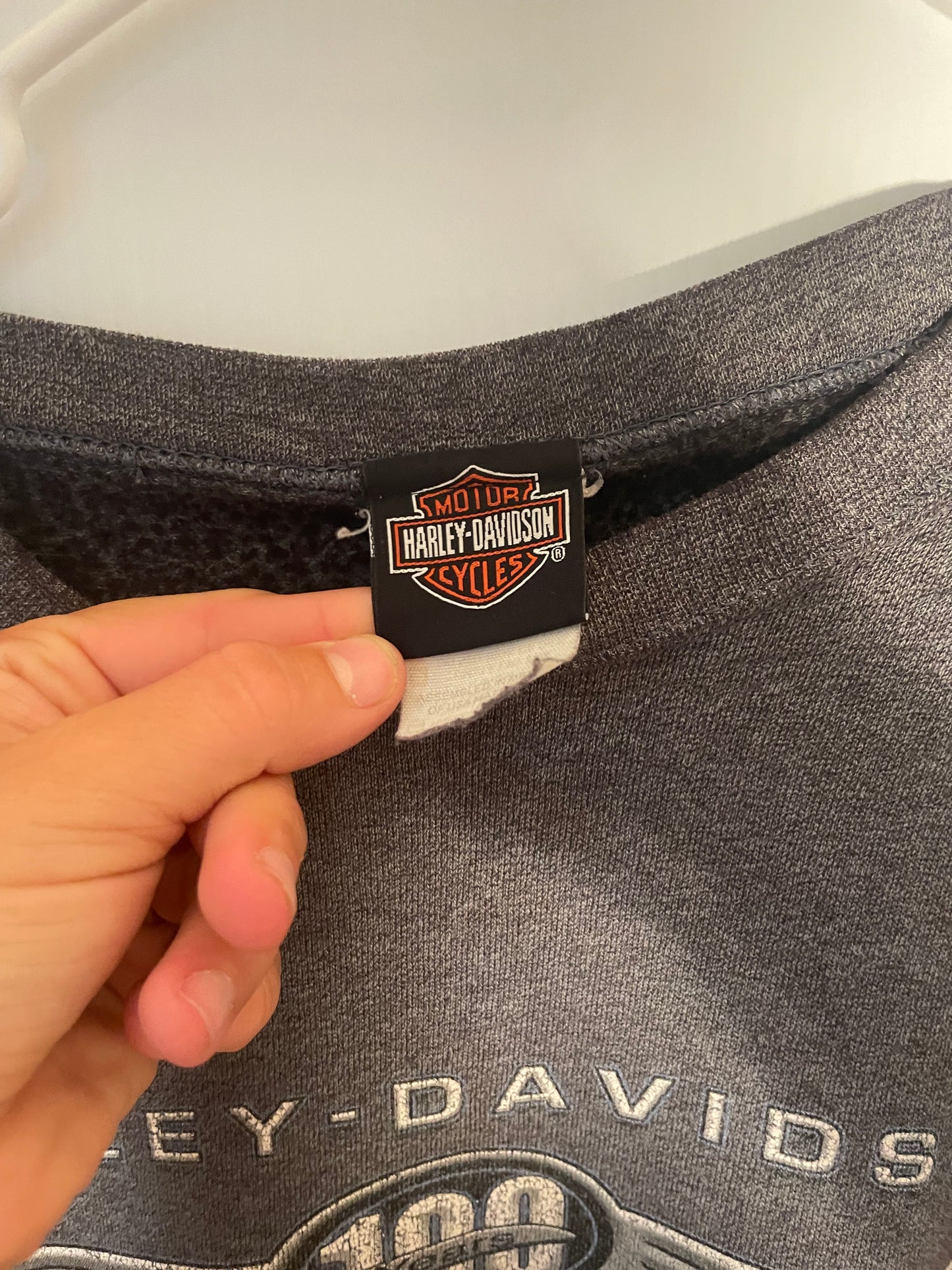 Vintage Harley Davidson 2002 100 Year Anniversary Crewneck