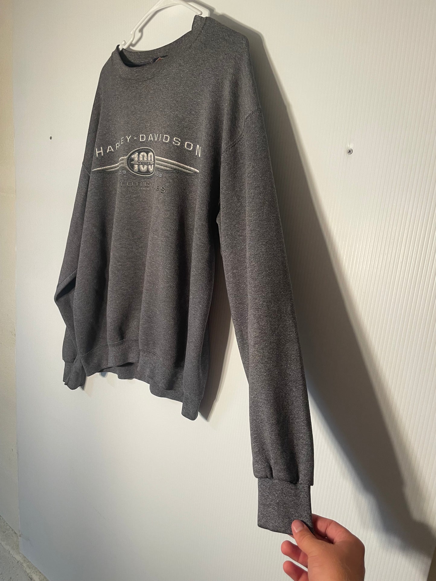 Vintage Harley Davidson 2002 100 Year Anniversary Crewneck