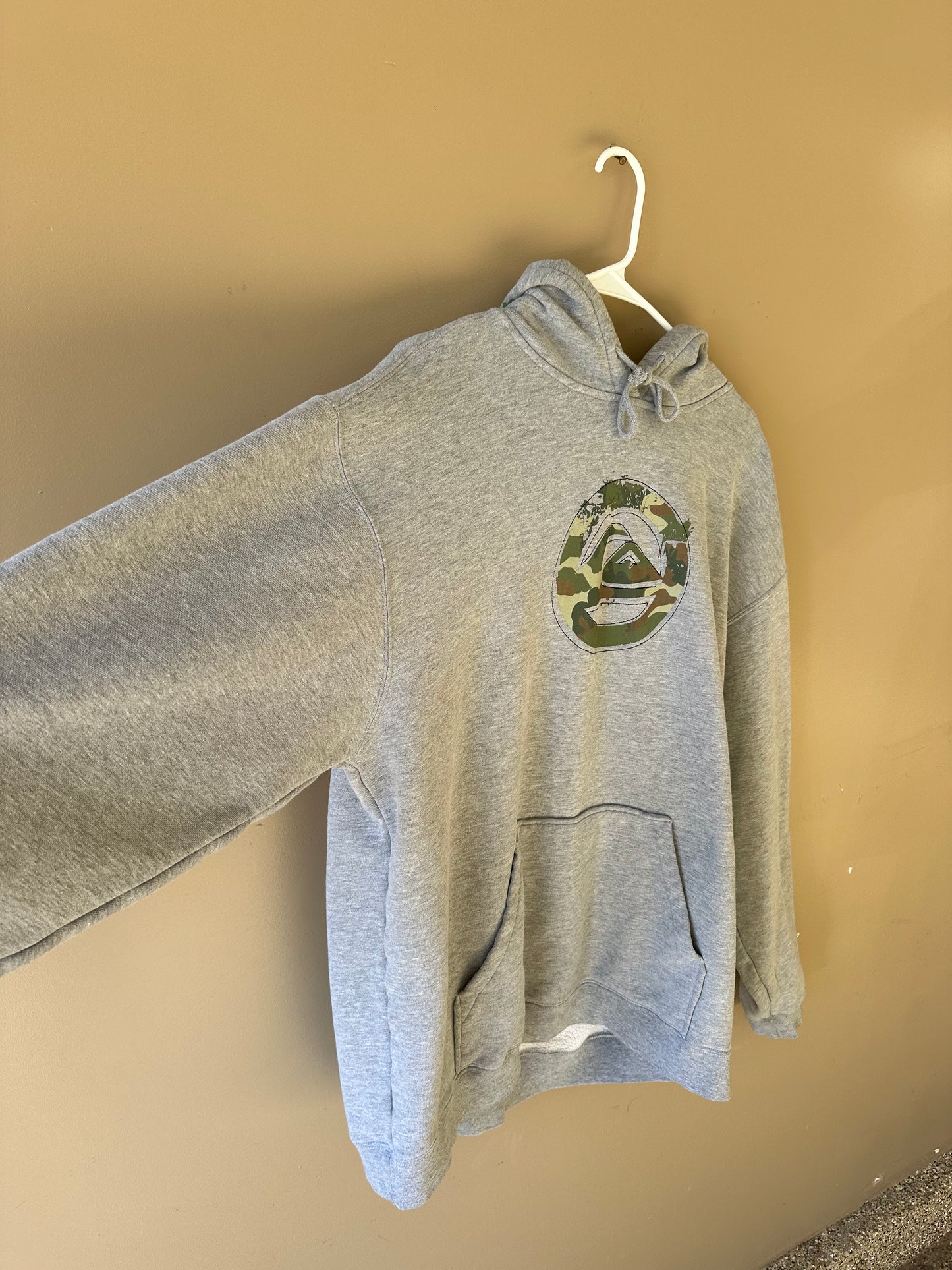 Vintage Quiksilver Camo Hoodie XL