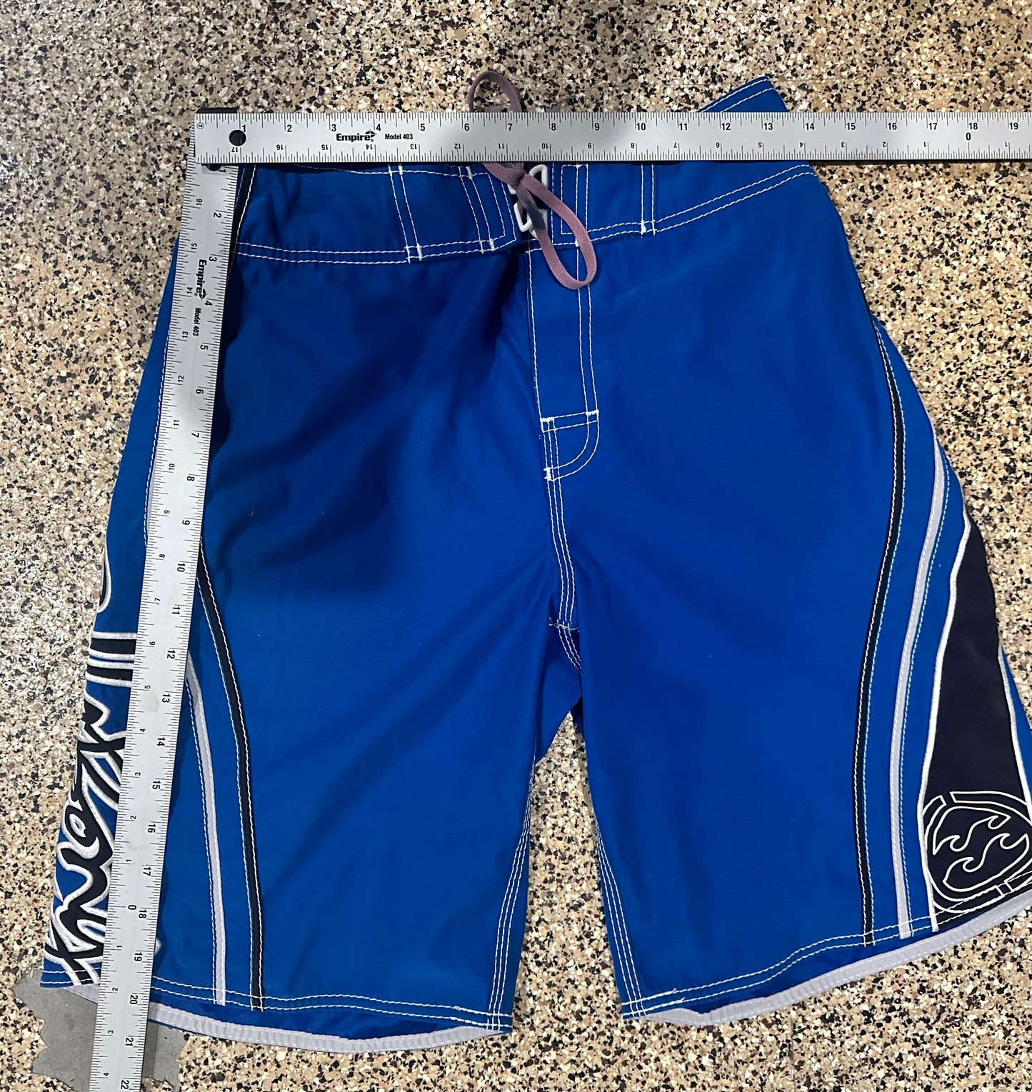 Vintage Billabong Trunks W/ Original Wax Comb/Fin Key - 29
