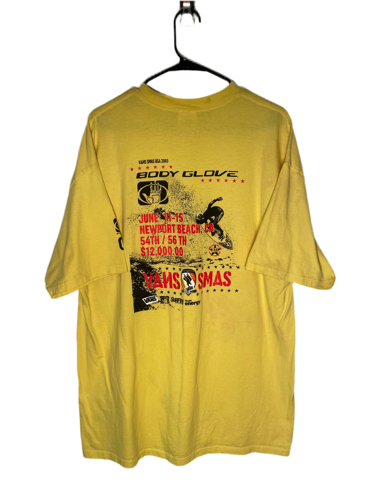 Vintage Vans 2002 Air Show Newport Beach Tee