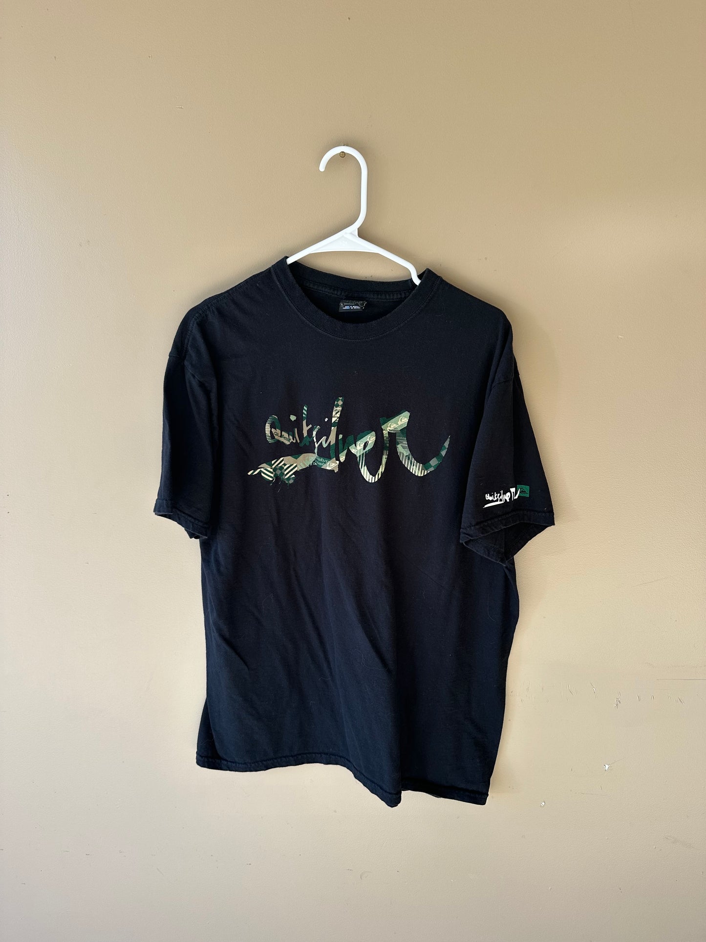 Vintage Quiksilver Camo Tee L