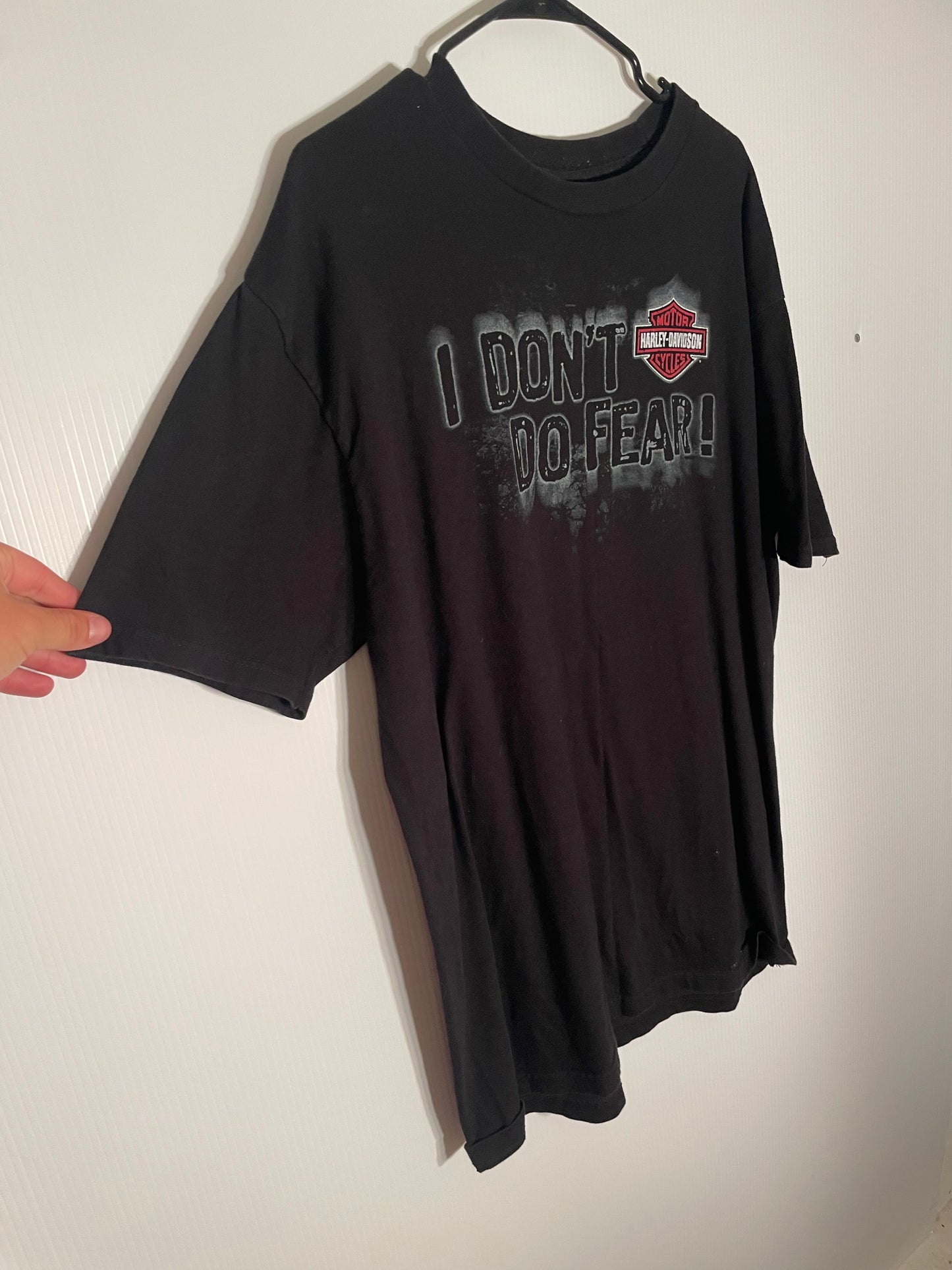 Vintage Harley Davidson “I DON’T DO FEAR!” Tee