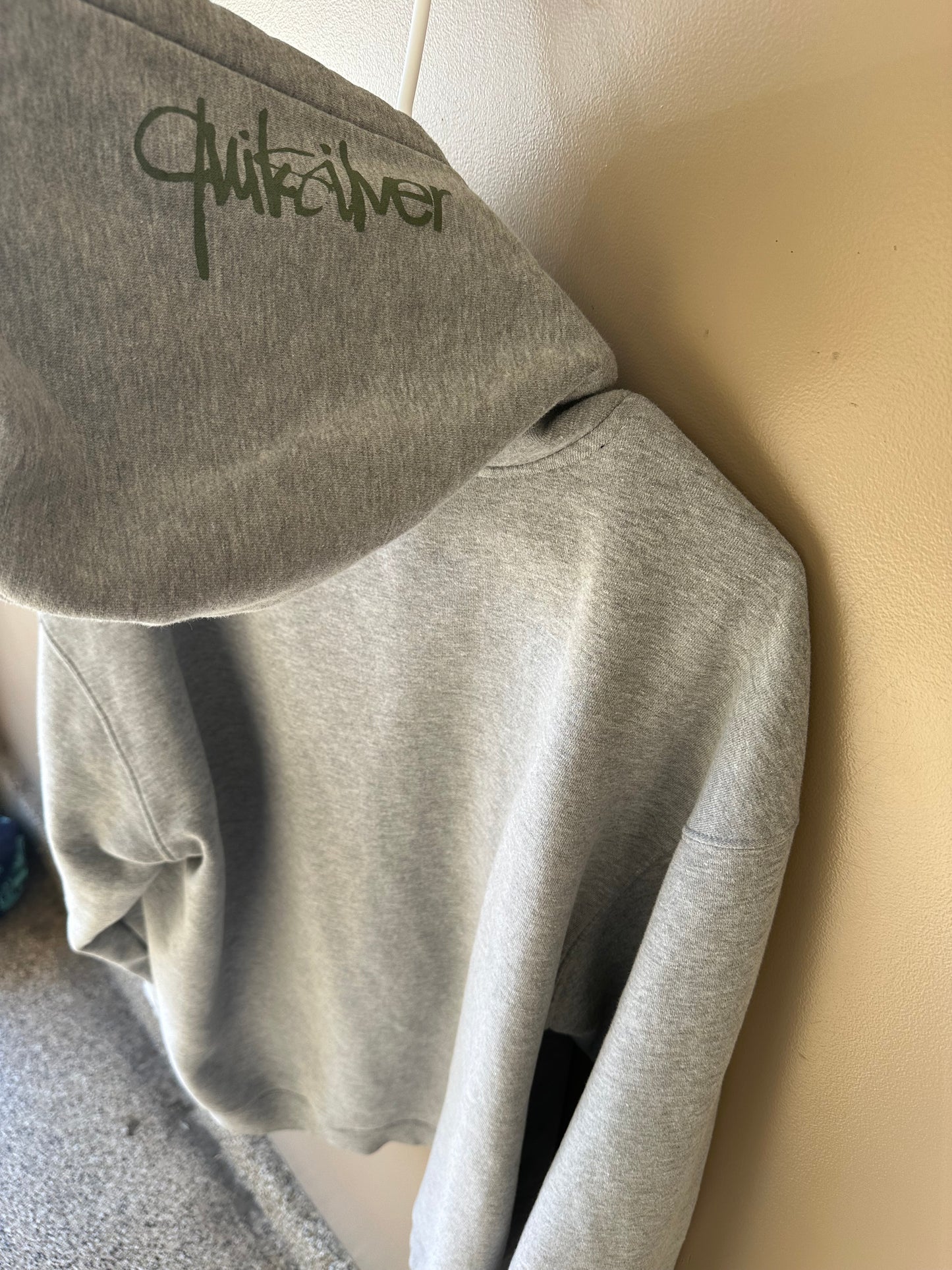 Vintage Quiksilver Camo Hoodie XL