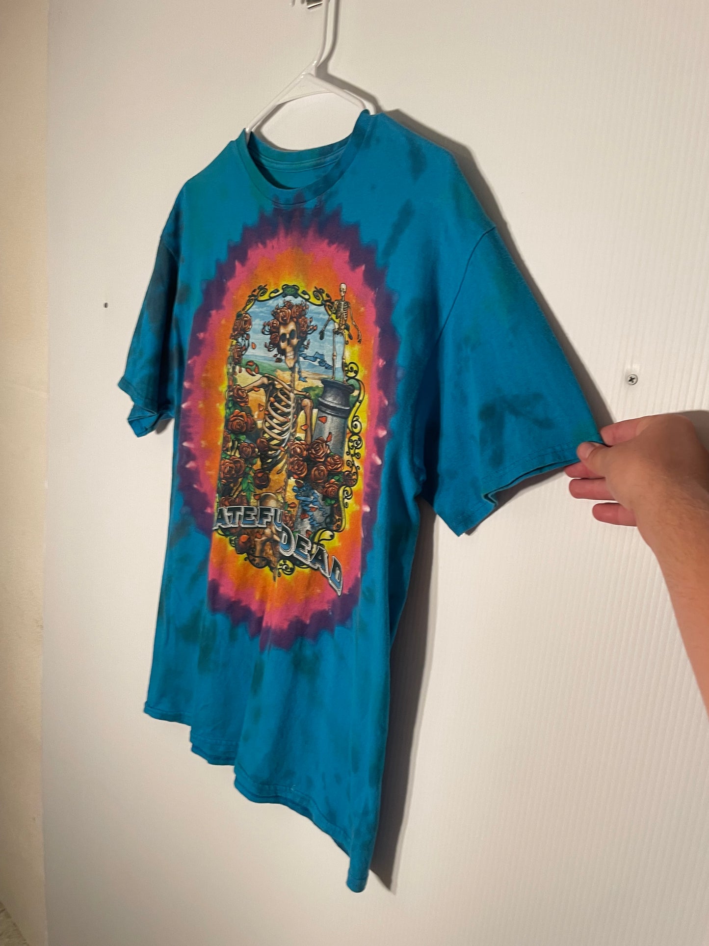 Liquid Blue Modern Grateful Dead Tye Dye Tee
