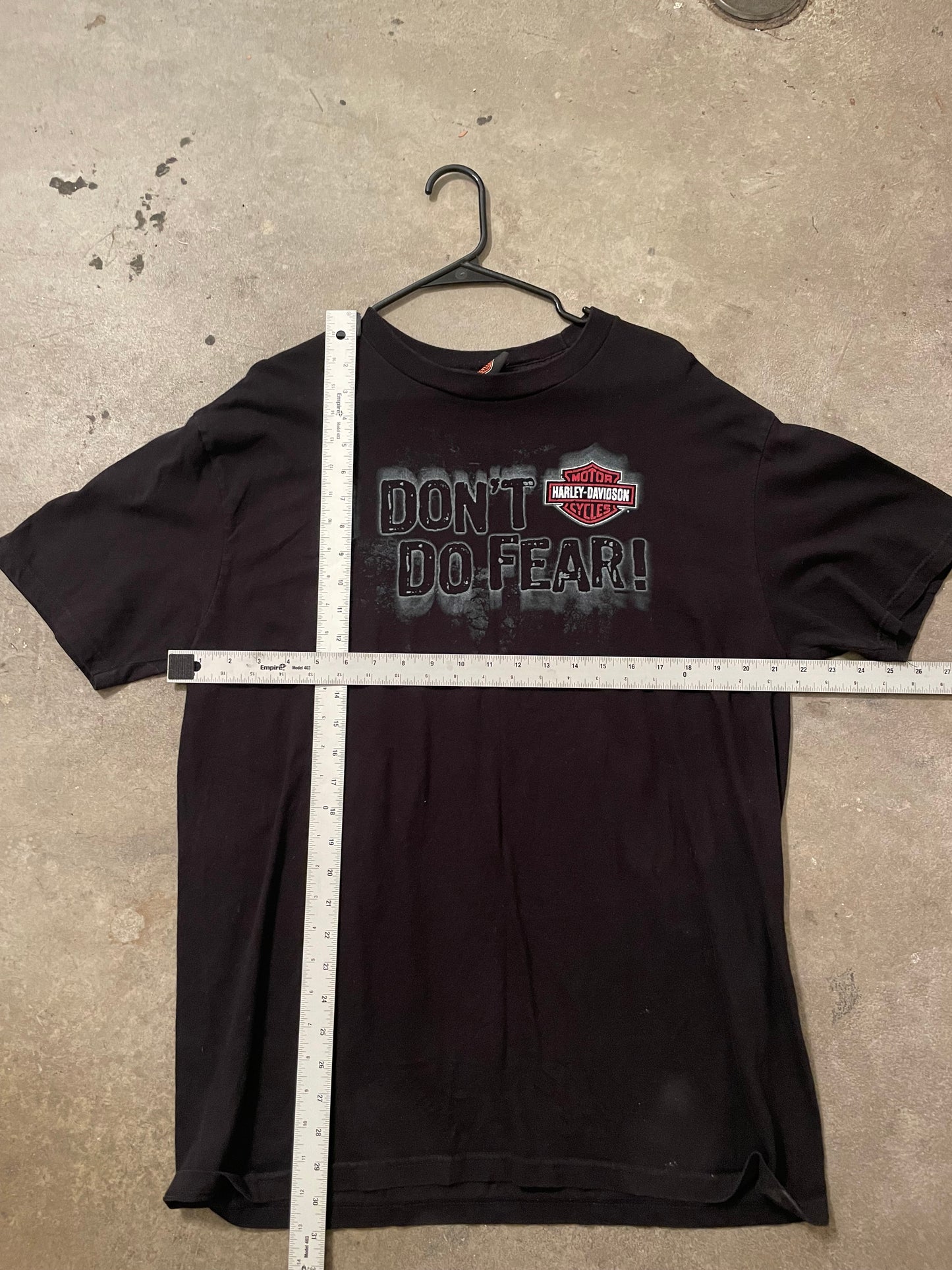 Vintage Harley Davidson “I DON’T DO FEAR!” Tee
