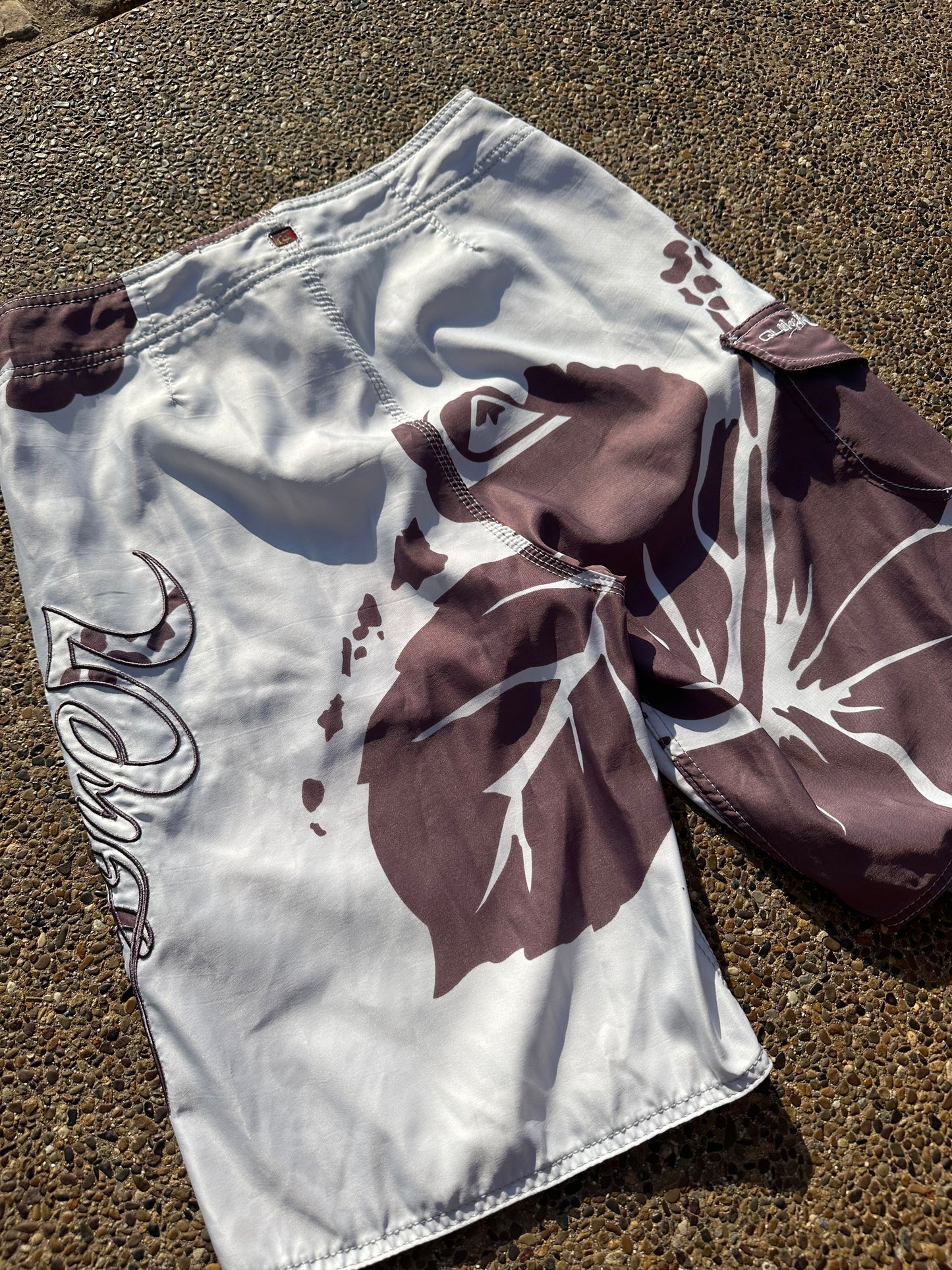 Y2K Flower Quiksilver Trunks - 30