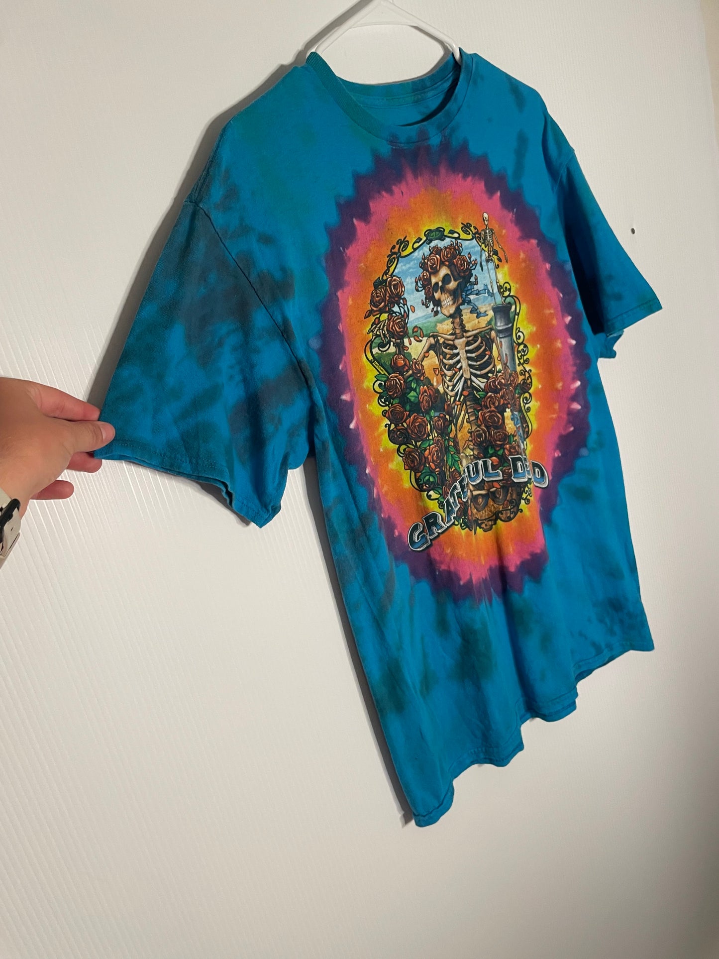 Liquid Blue Modern Grateful Dead Tye Dye Tee