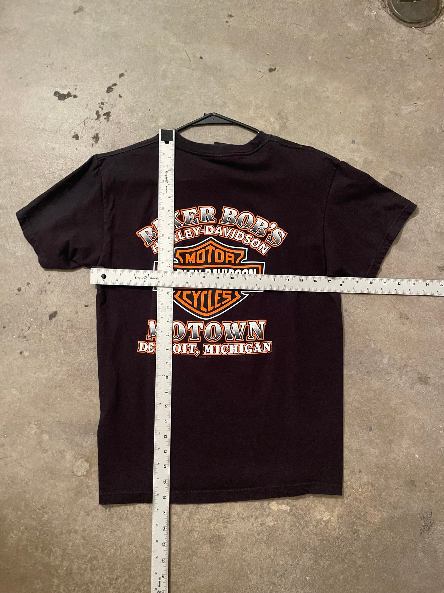 Vintage Harley Davidson Detroit Michigan Tee