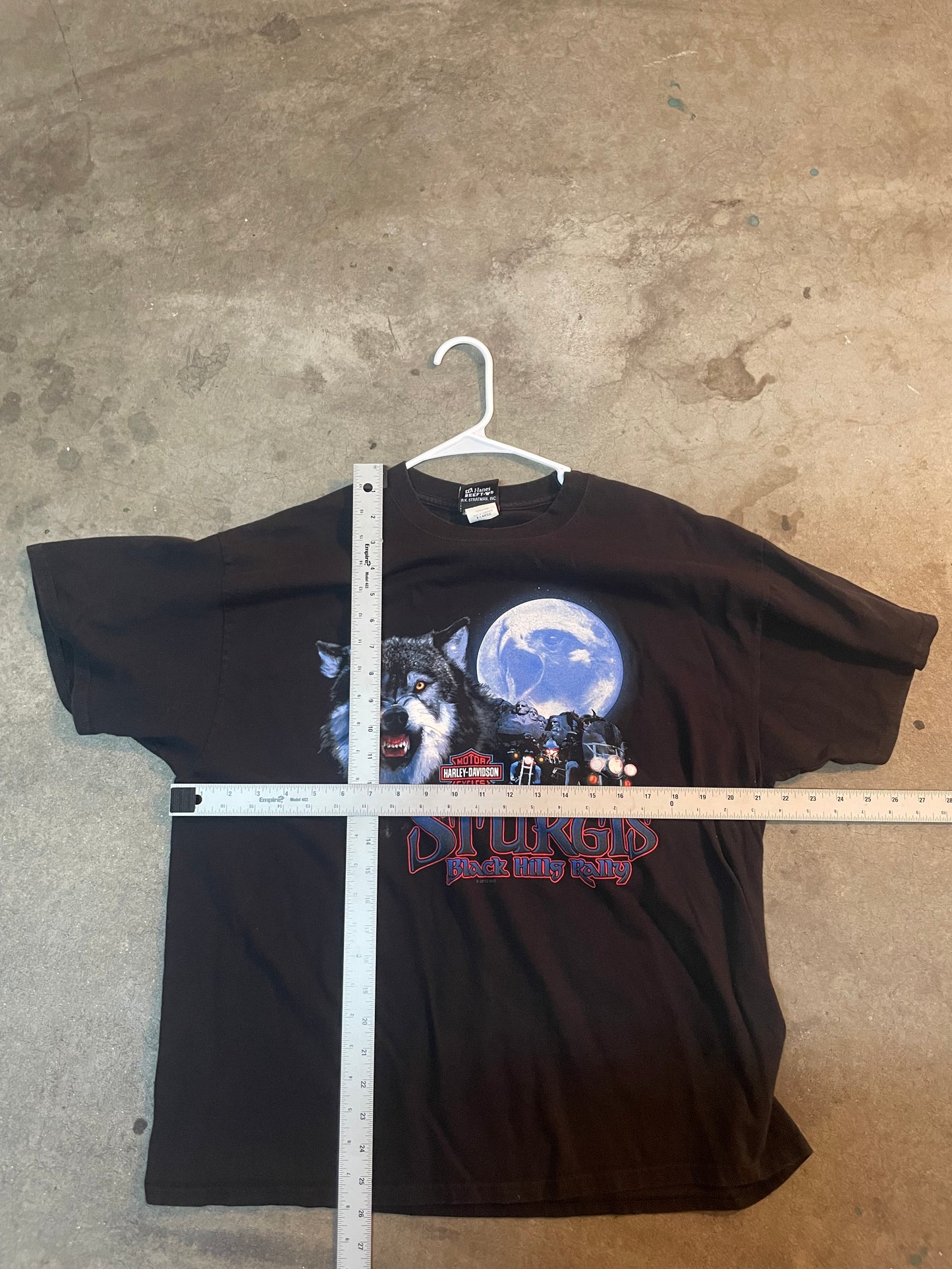 Vintage 2012 Harley Davidson Sturgis Black Hills Rally Tee