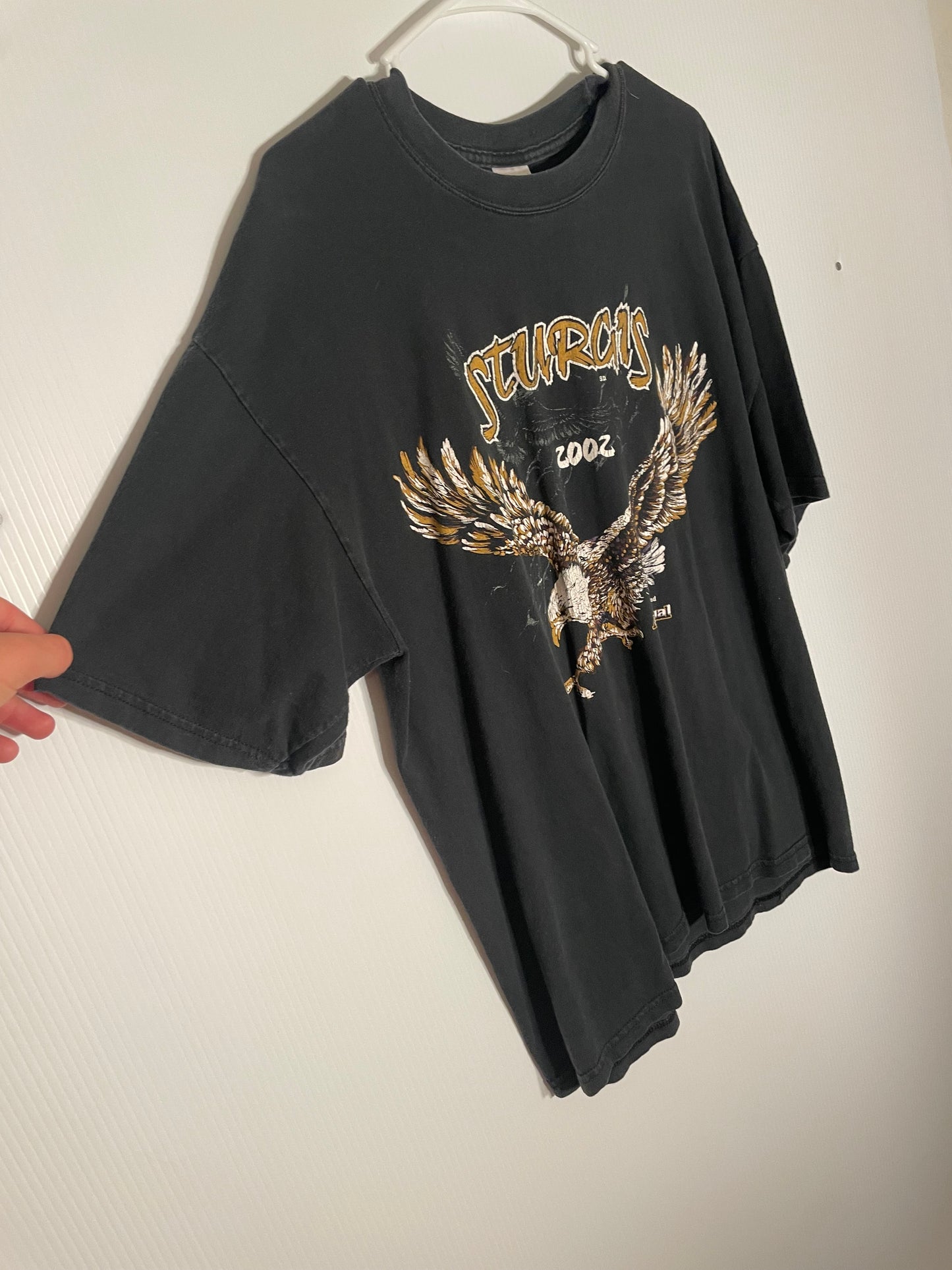 Vintage 2002 Sturgis Motorcycles Eagle Tee