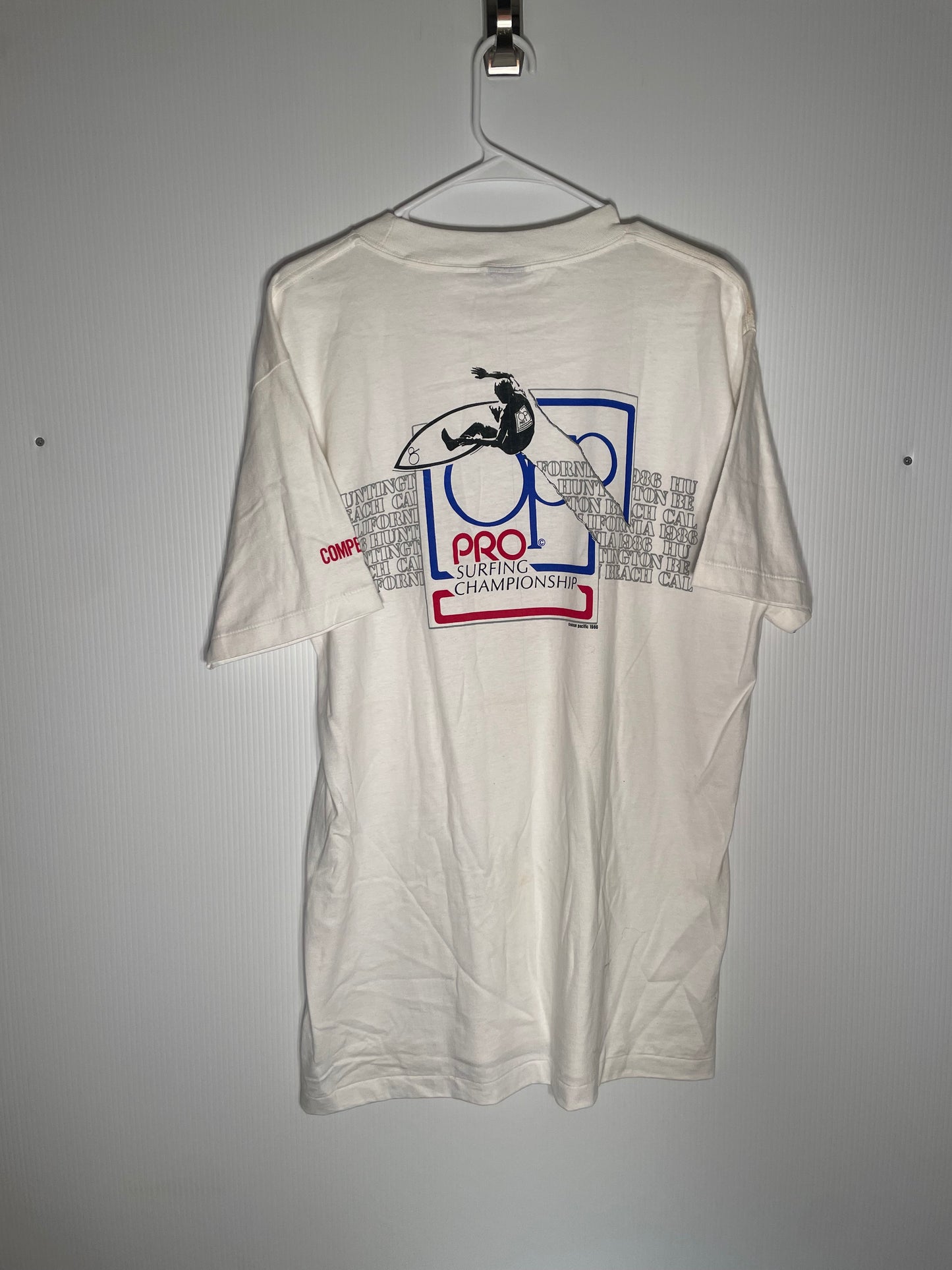 Vintage OP Pro 1986 Huntington Beach Tee NWT