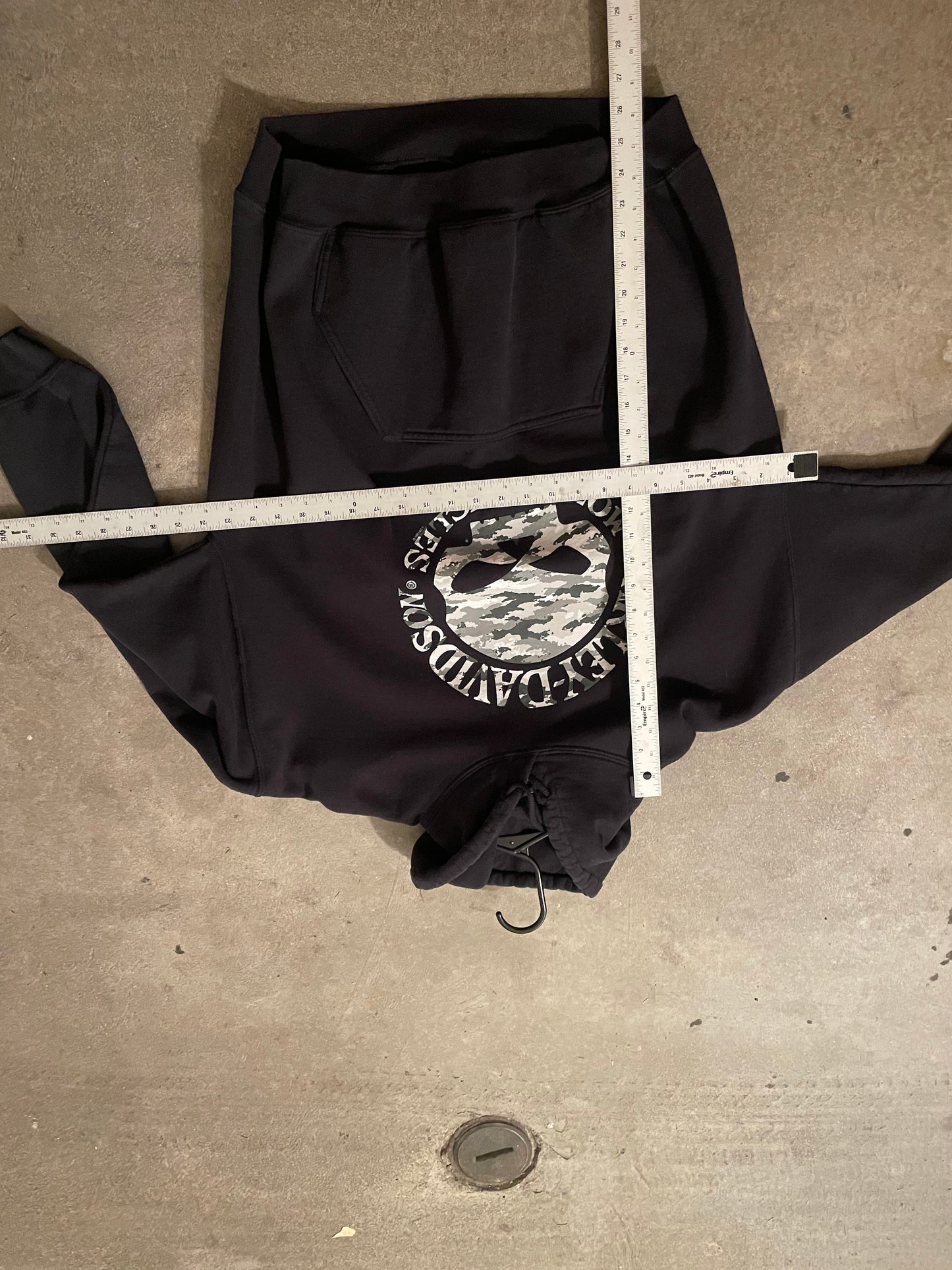 Vintage Harley Davidson Rockstar Hoodie
