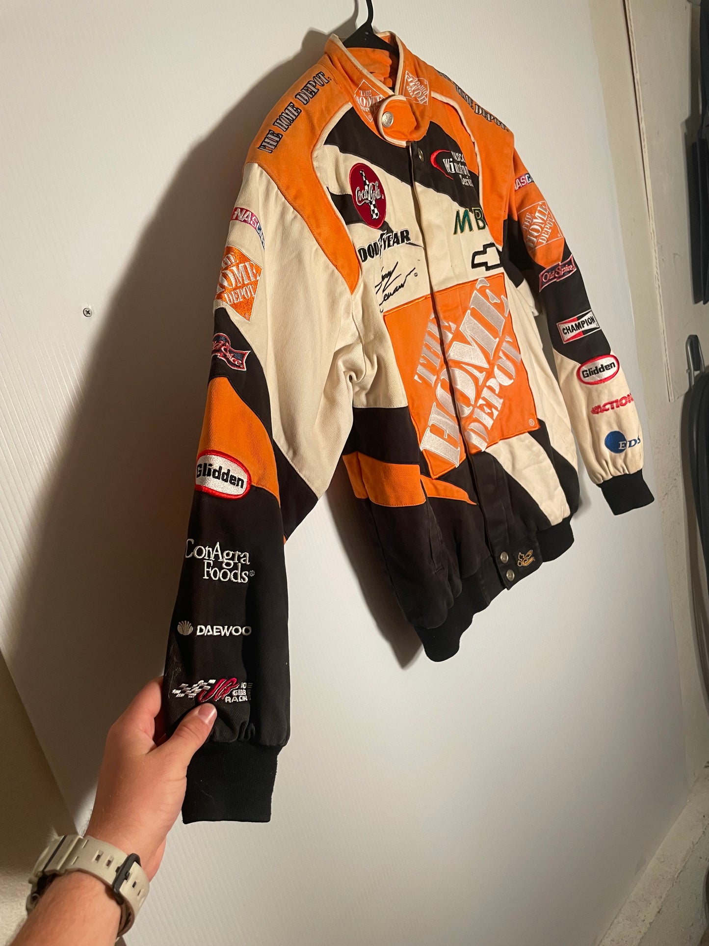 Vintage Nascar Home Depot Racing Jacket