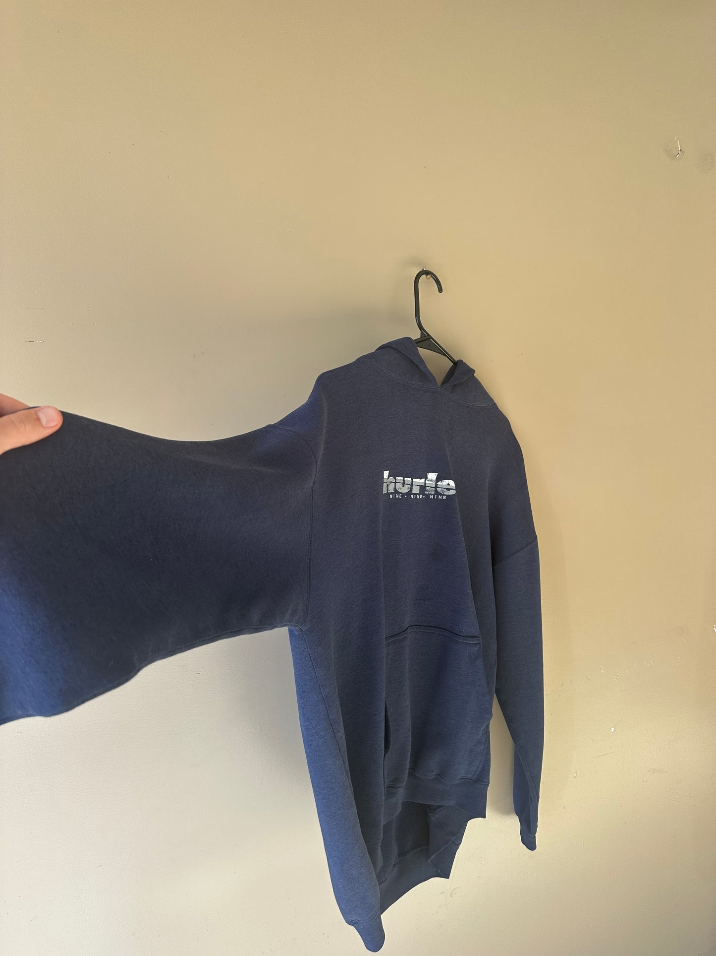Vintage 90’s Hurley Navy Hoodie L