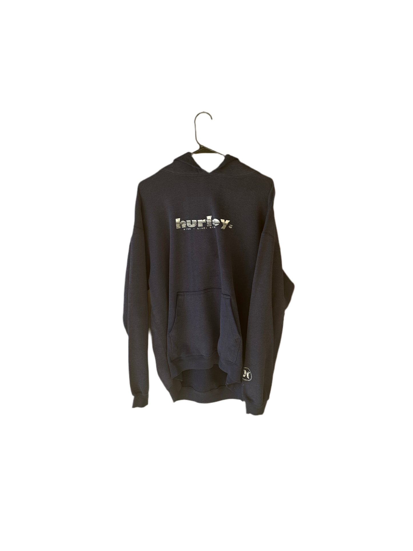 Vintage 90’s Hurley Navy Hoodie L