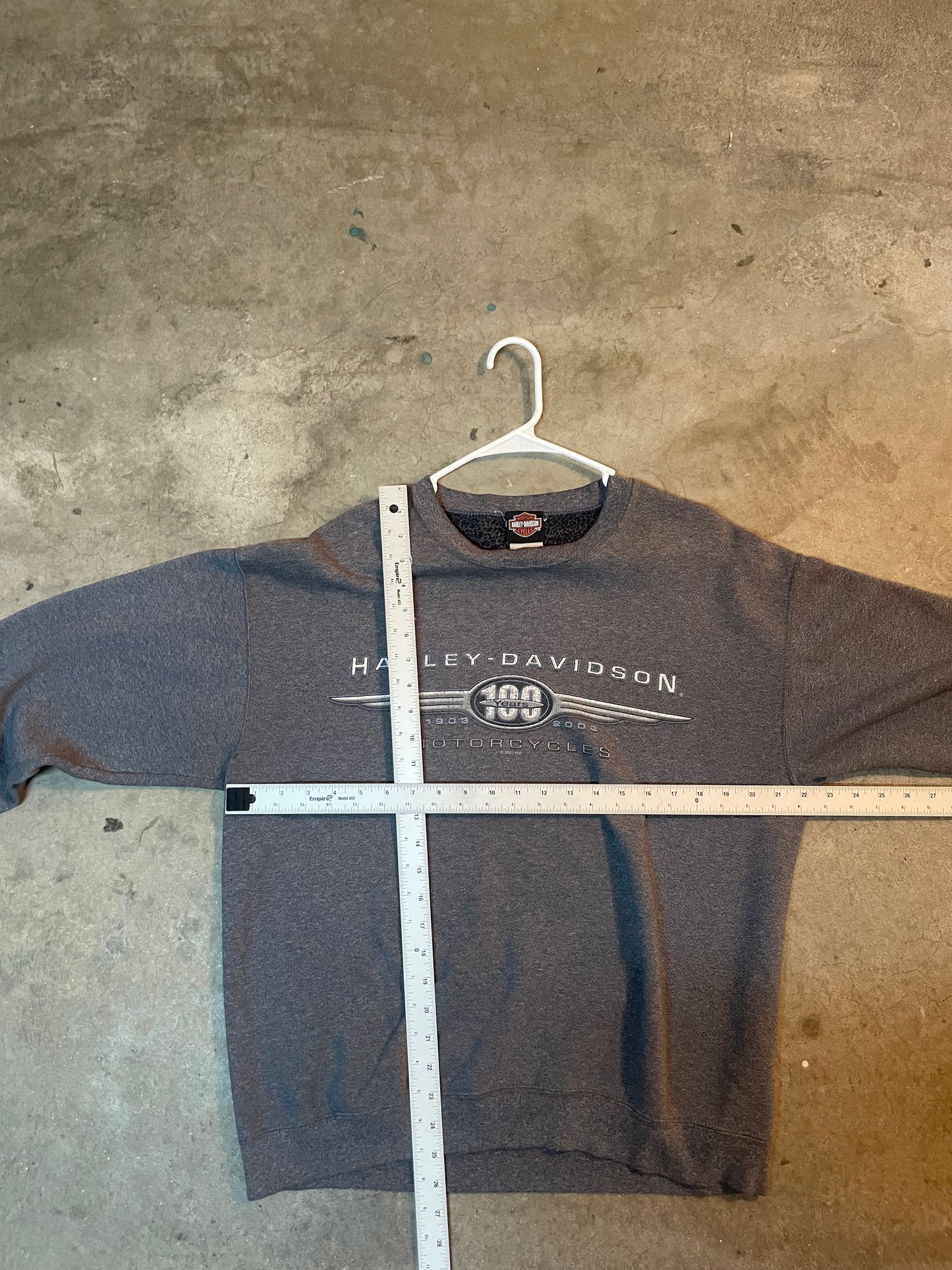 Vintage Harley Davidson 2002 100 Year Anniversary Crewneck