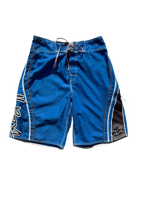 Vintage Billabong Trunks W/ Original Wax Comb/Fin Key - 29