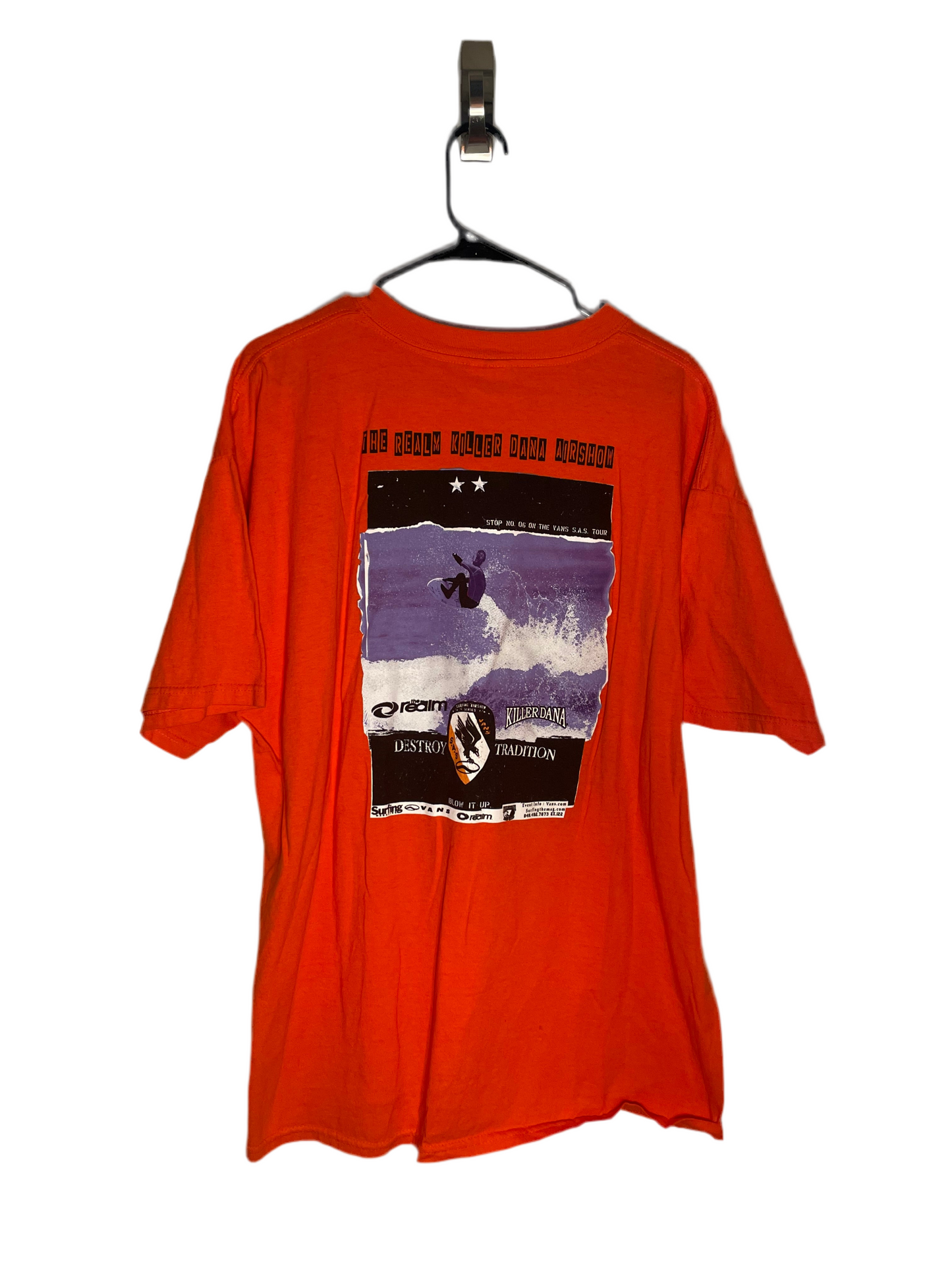 Vintage Vans Air Show Killer Dana Tee XL