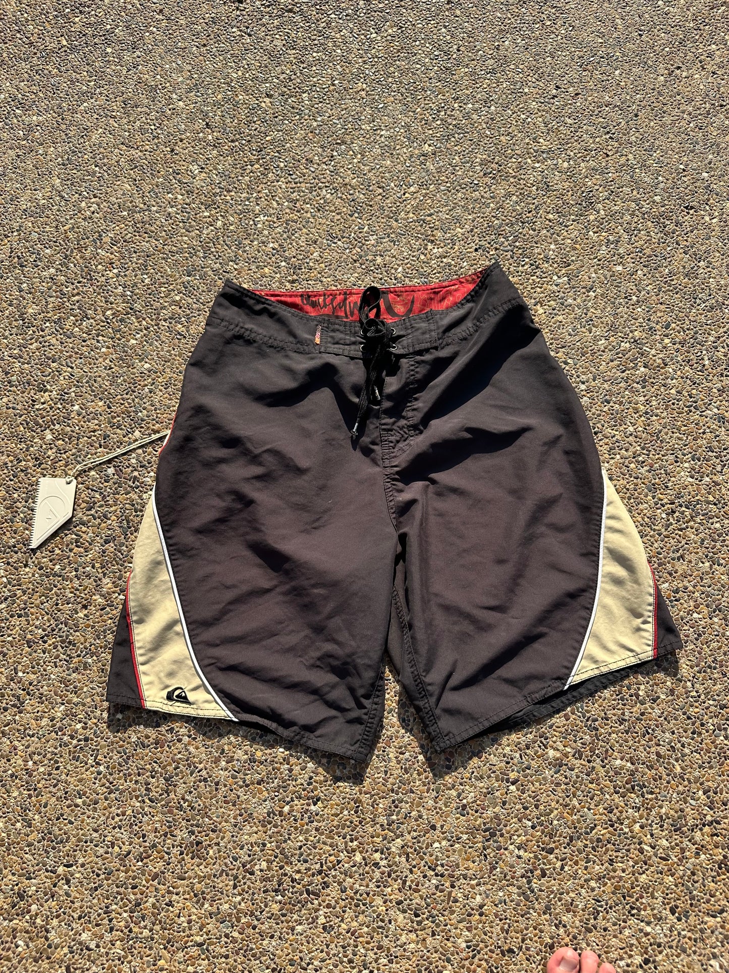 Y2K Quiksilver Trunks - 30 - Comes With OG Wax Comb