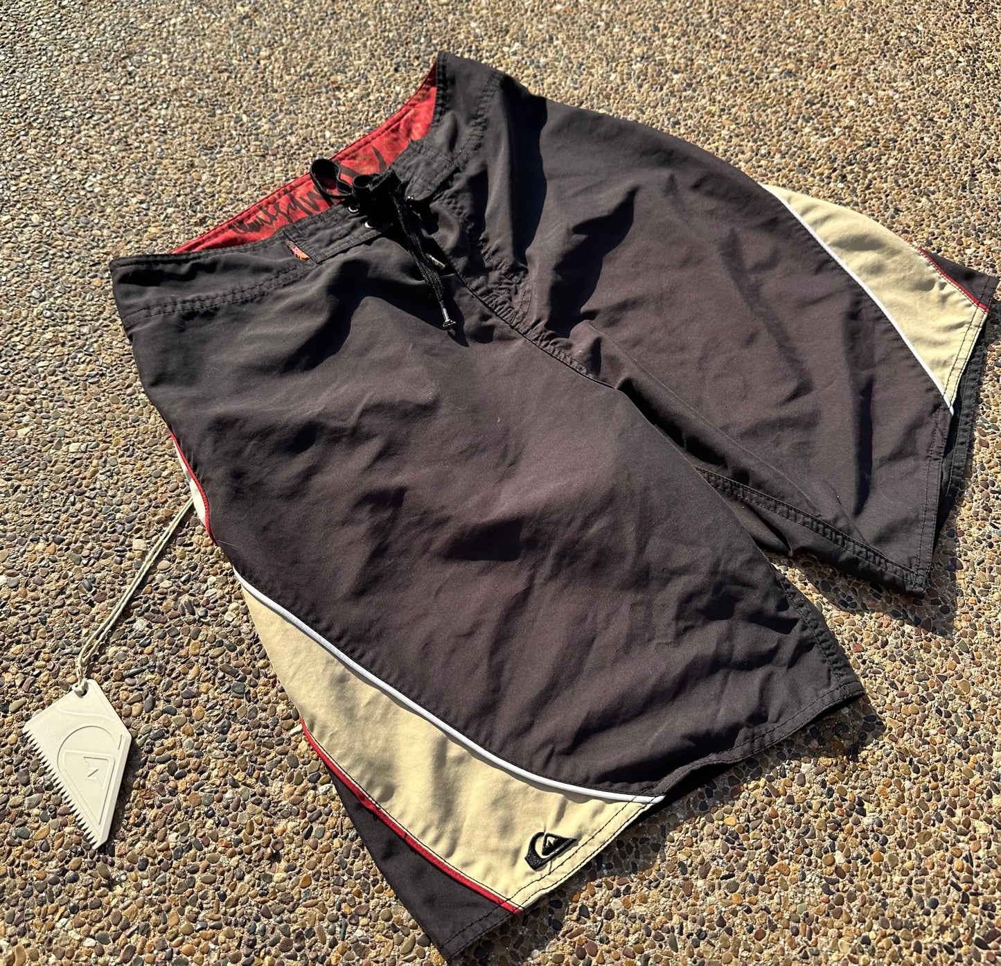 Y2K Quiksilver Trunks - 30 - Comes With OG Wax Comb