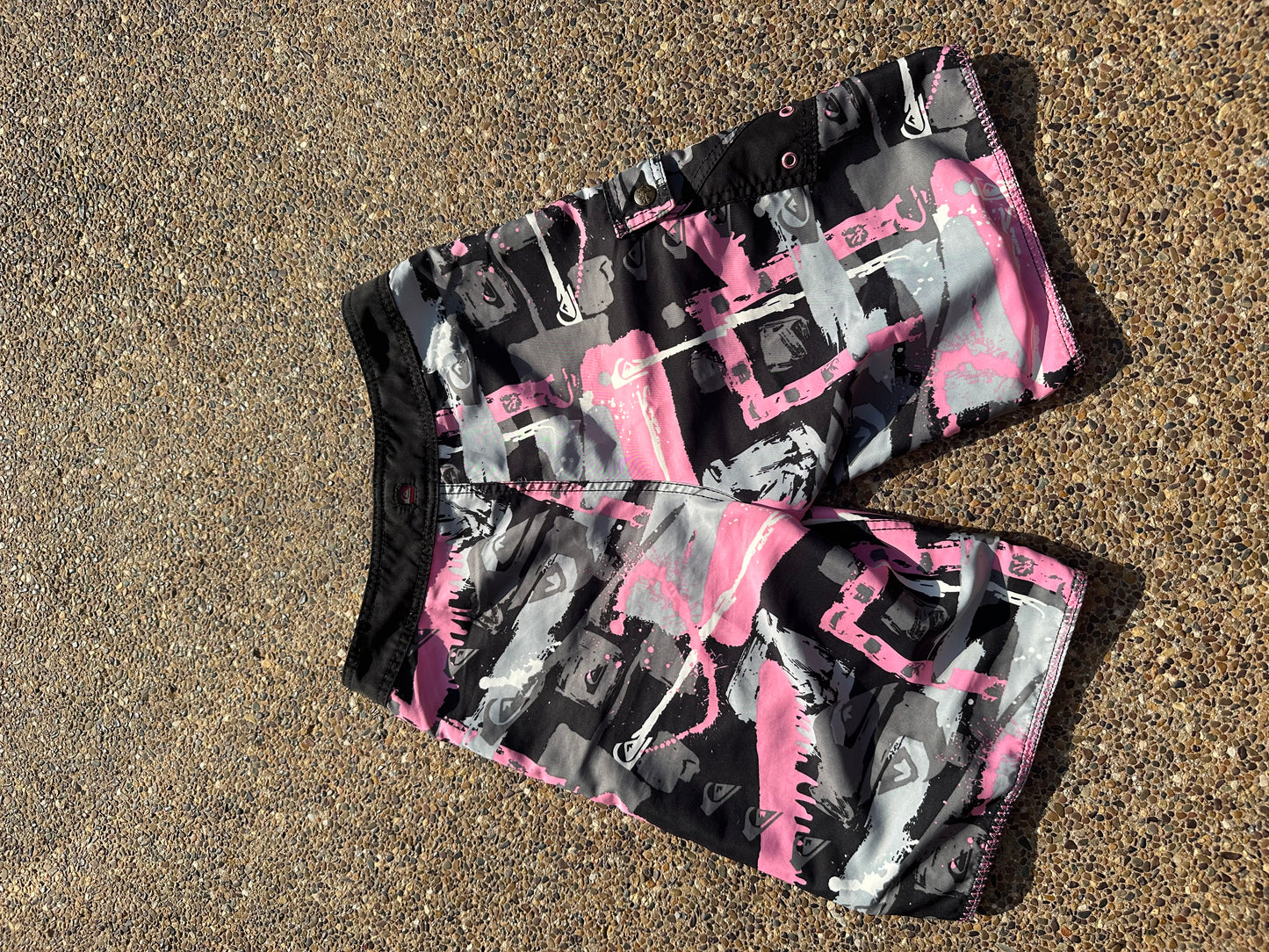 Quiksilver Pink Camo Surf Trunks - 29