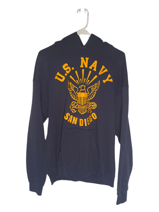 Vintage 1980’s US Navy San Diego Hoodie L