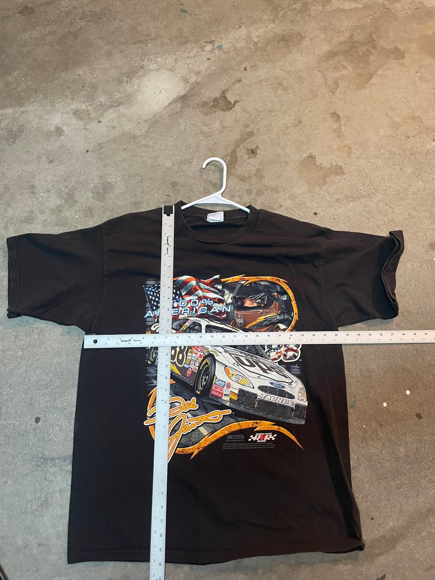 Nascar Black UPS Race Tee XL