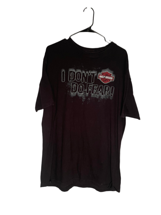 Vintage Harley Davidson “I DON’T DO FEAR!” Tee