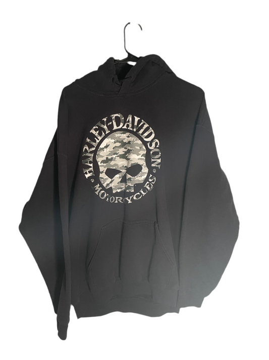 Vintage Harley Davidson Rockstar Hoodie