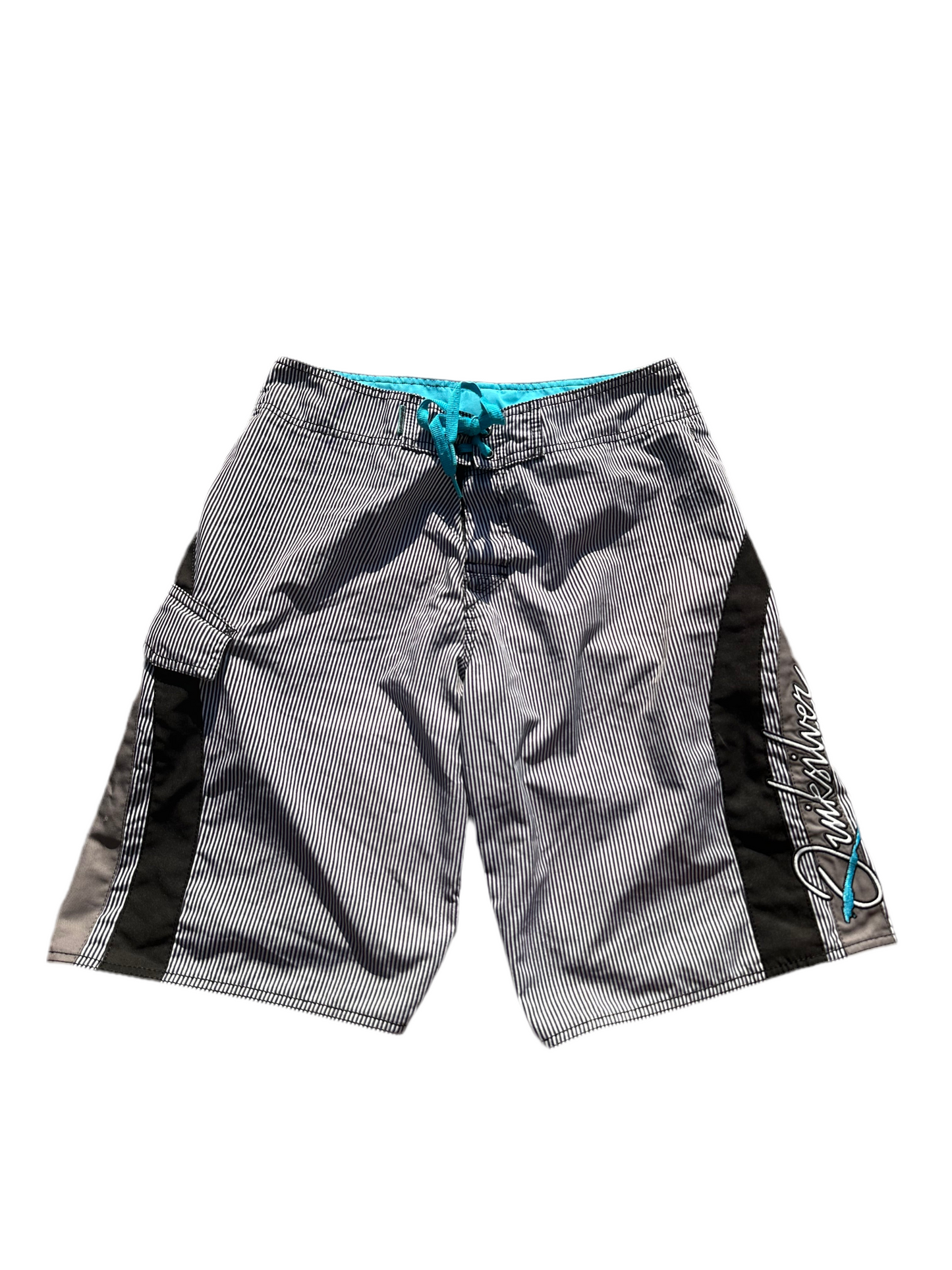 Vintage Quiksilver Pinstripe Trunks - 28