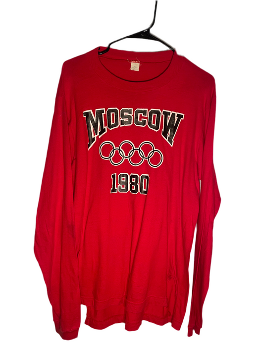Vintage 1980 Moscow Olympics Long Sleeve