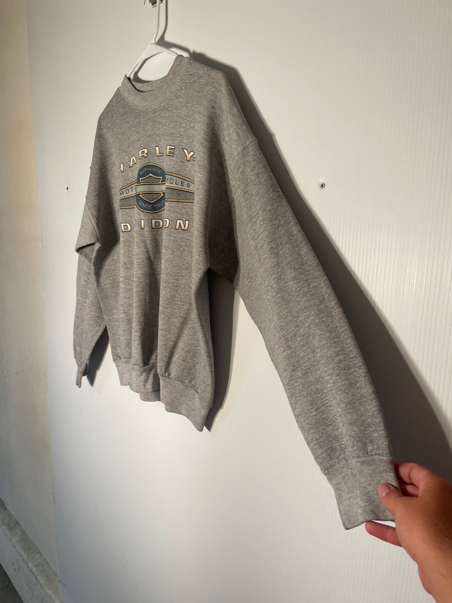 Vintage 1997 Harley Davidson Crewneck 10th Anniversary Ohio