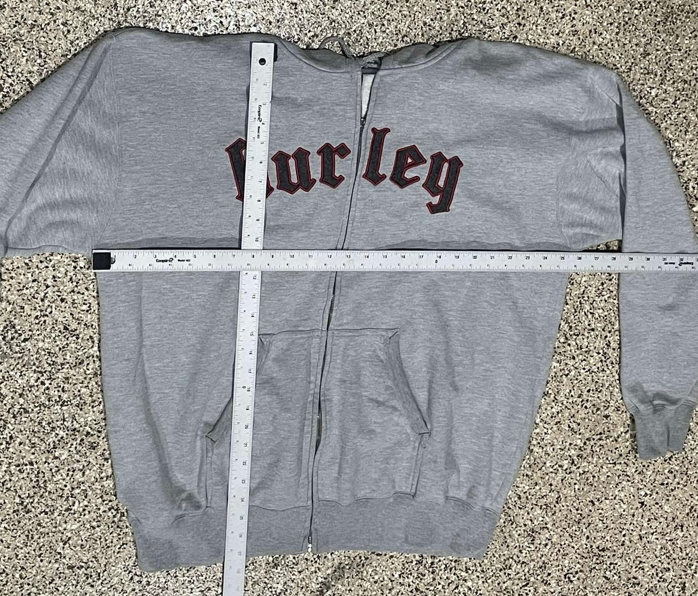 Vintage Hurley Surf-wear Zip Up XL